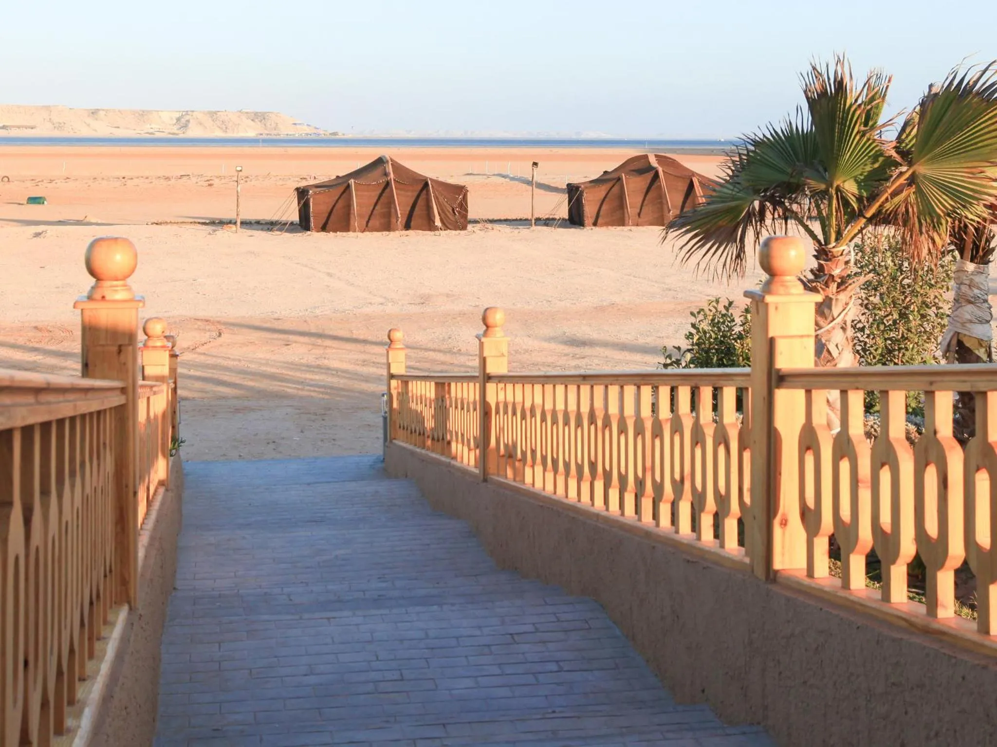 Facade/entrance in Dakhla Kitesurf World