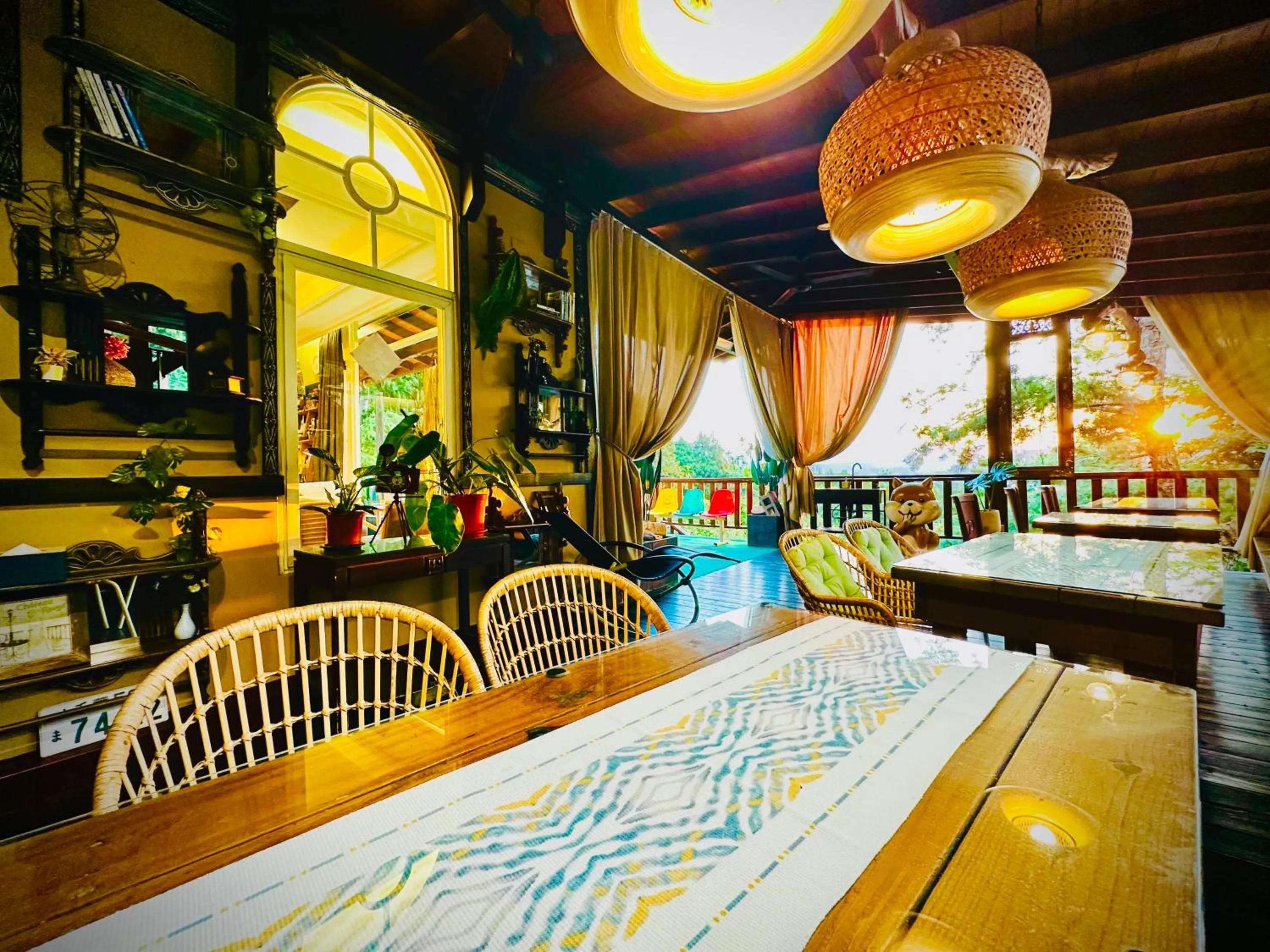 Balcony/Terrace in Yue Ya Villa