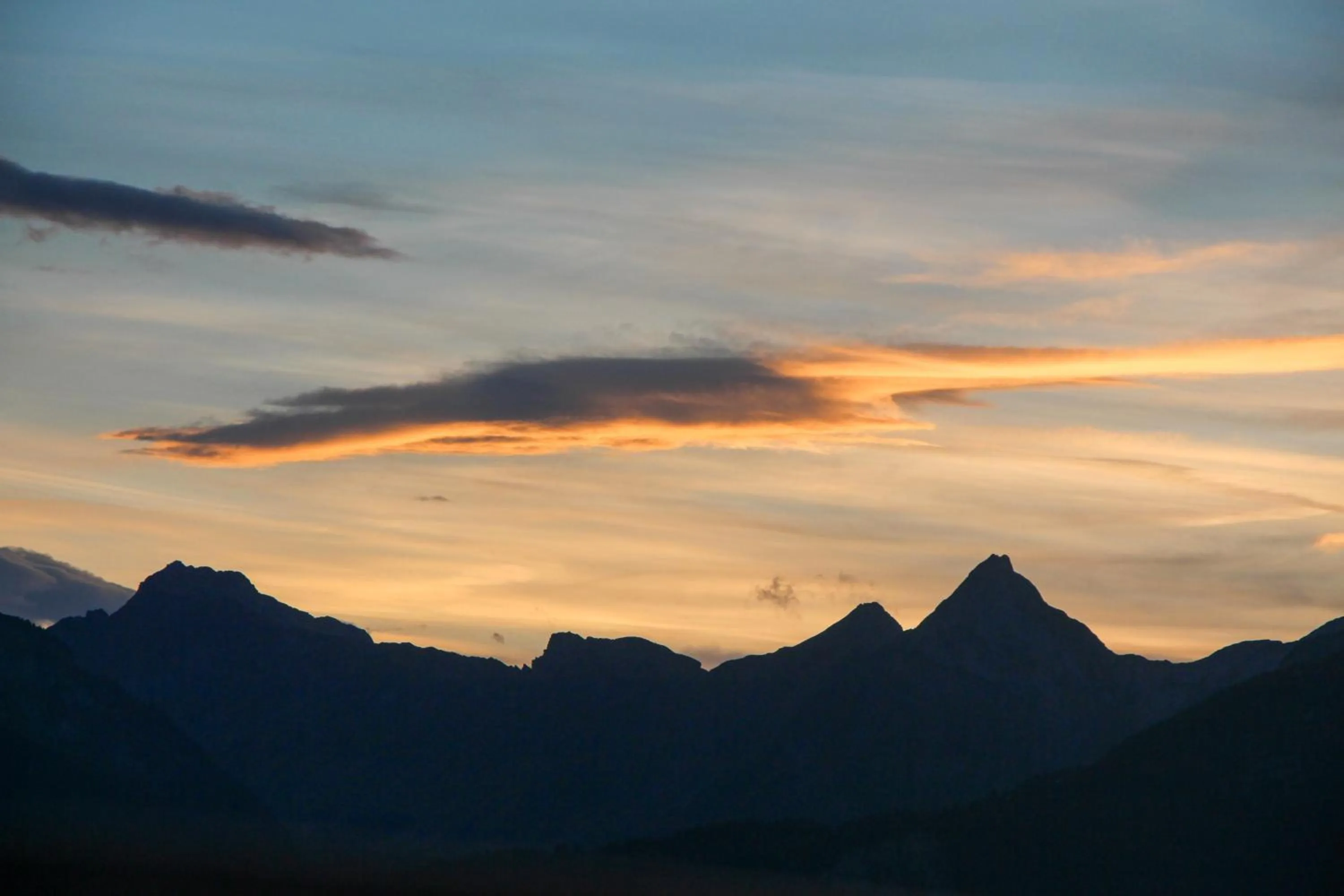 Mountain view in Hotel Sonne