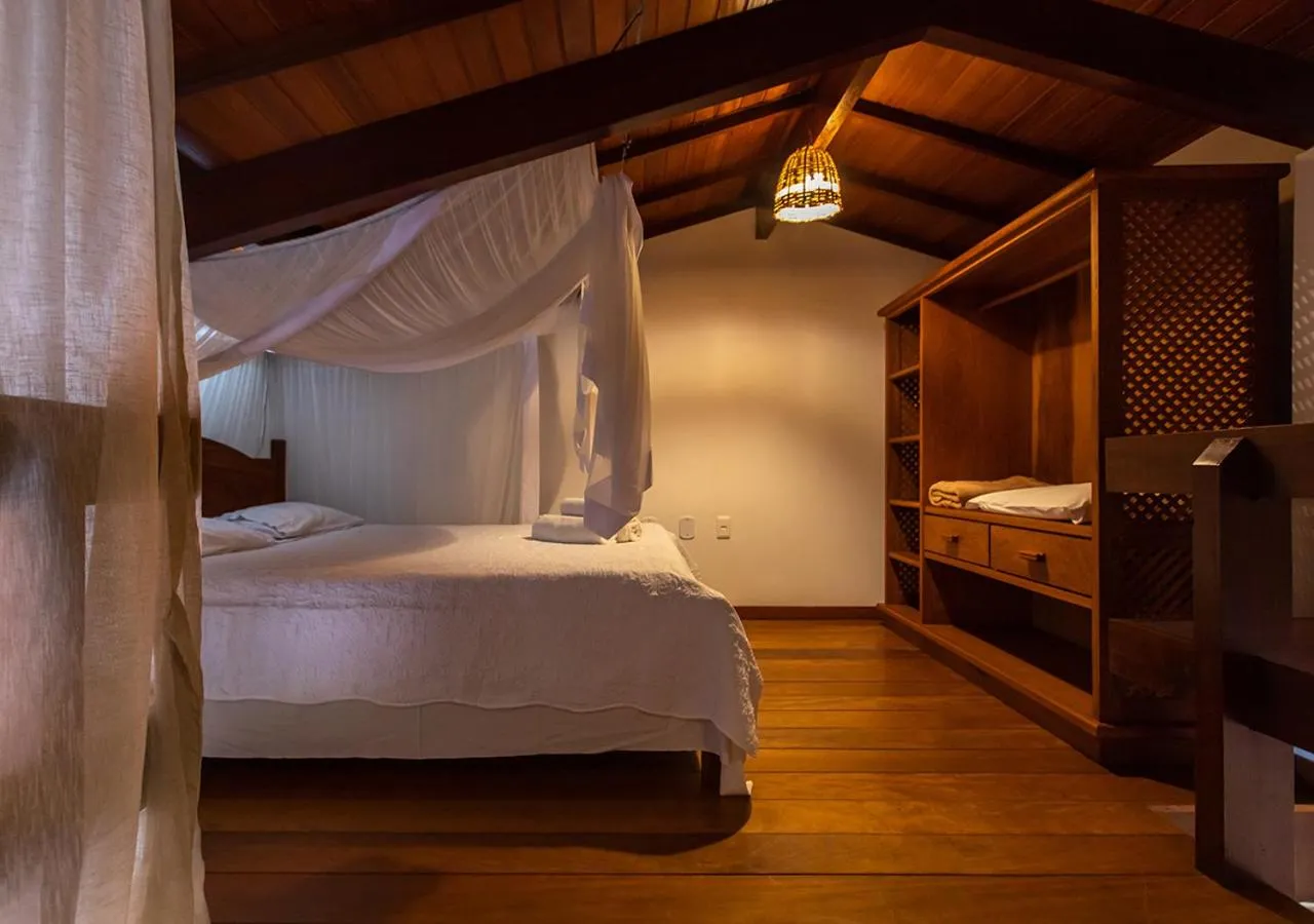 Photo of the whole room, Bed in Casa Villa Cristian Pé na Areia