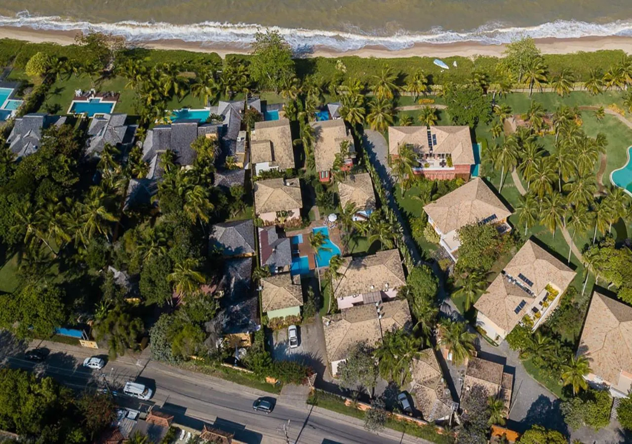Bird's eye view in Casa Villa Cristian Pé na Areia