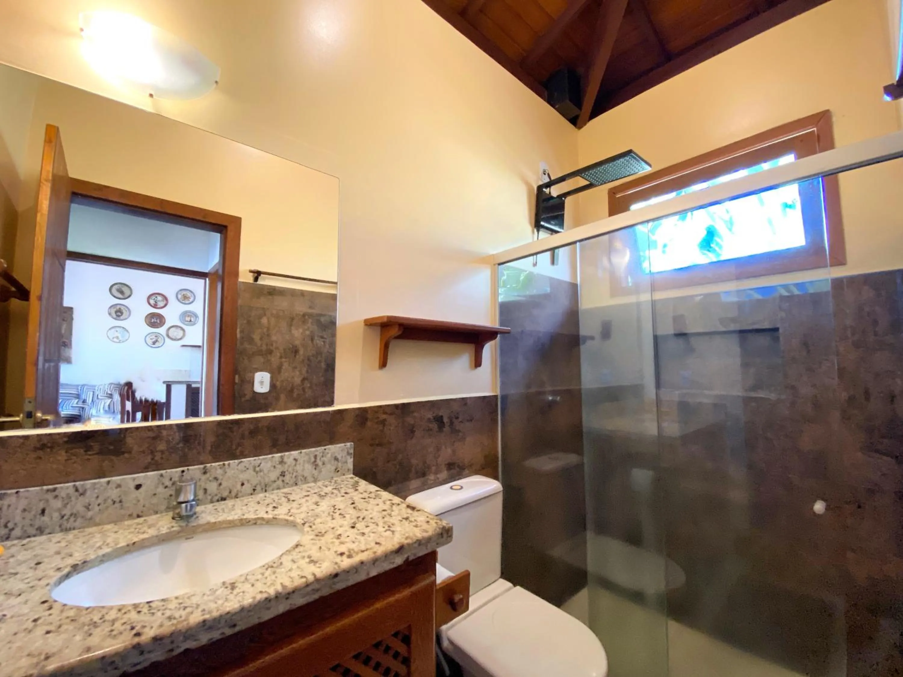 Bathroom in Casa Villa Cristian Pé na Areia