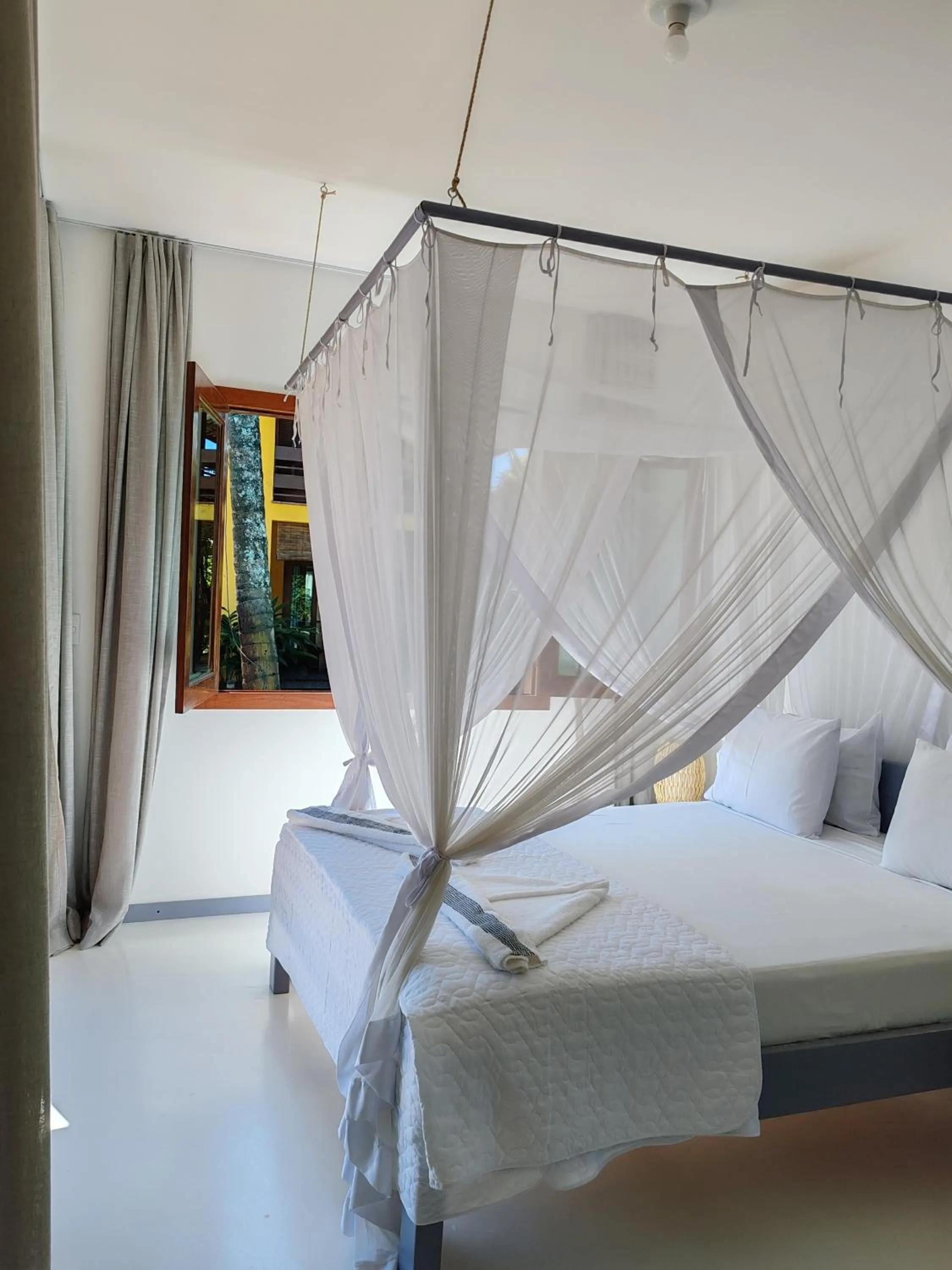 Bed in Casa Villa Cristian Pé na Areia