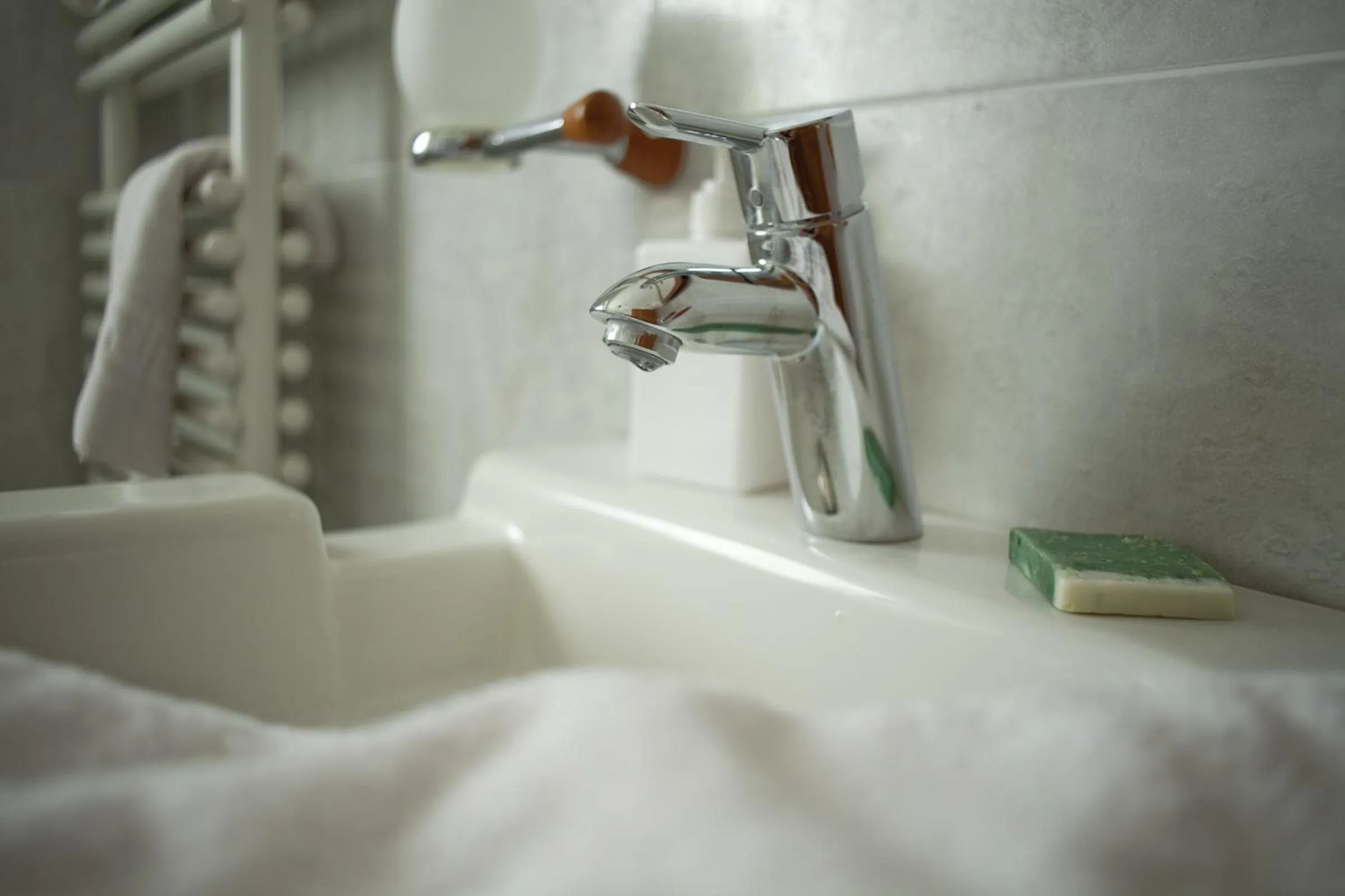 Shower in B&B Al Sole Di Cavessago