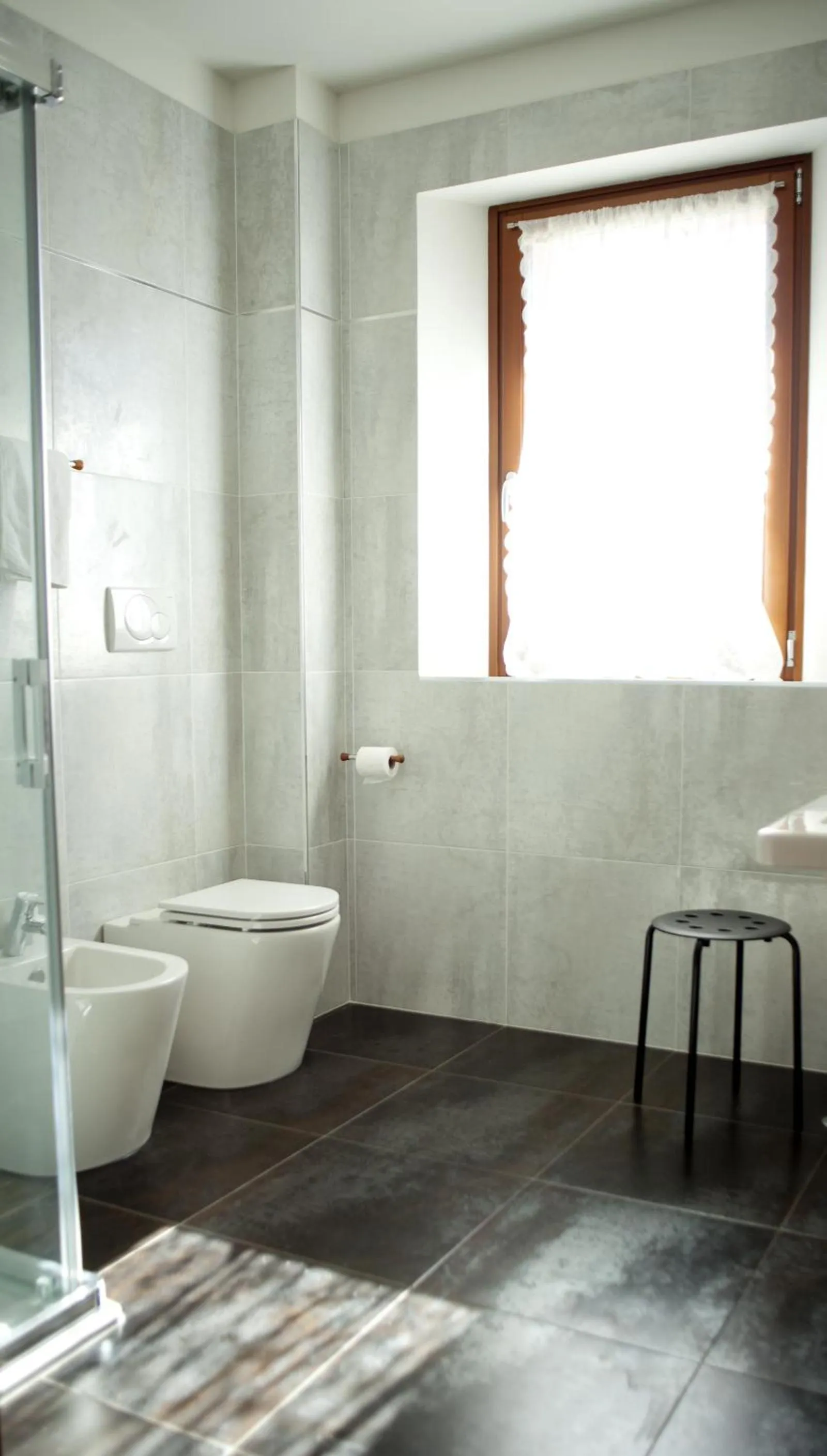 Shower in B&B Al Sole Di Cavessago