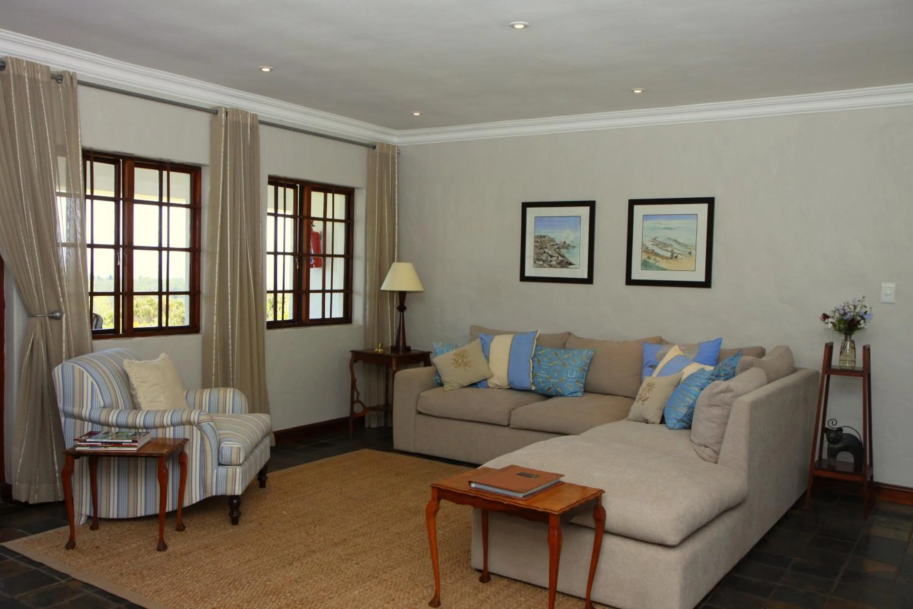 Living room in Fynbos Ridge Country House & Cottages