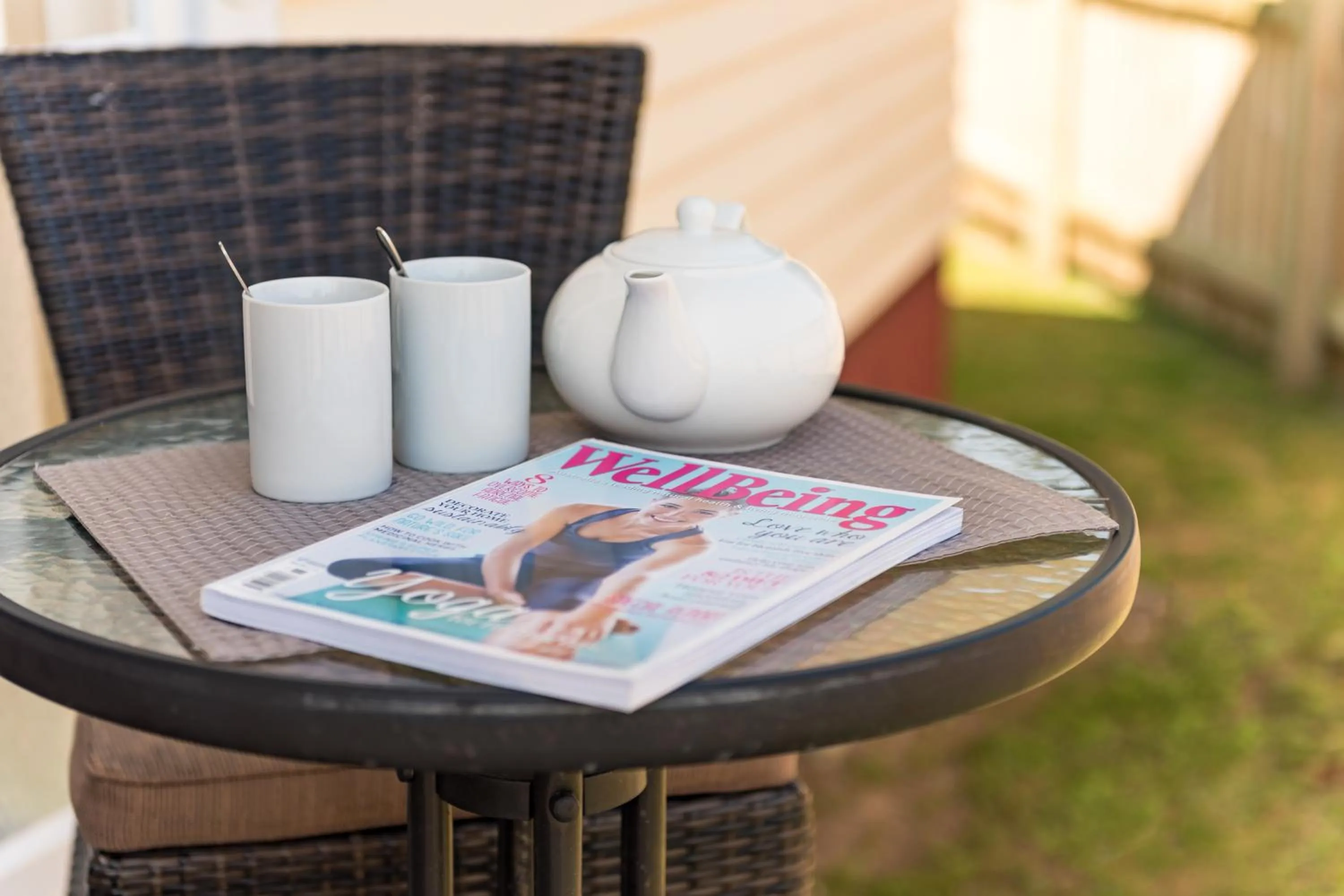 Balcony/Terrace in Waitangi Beach Bach 30B