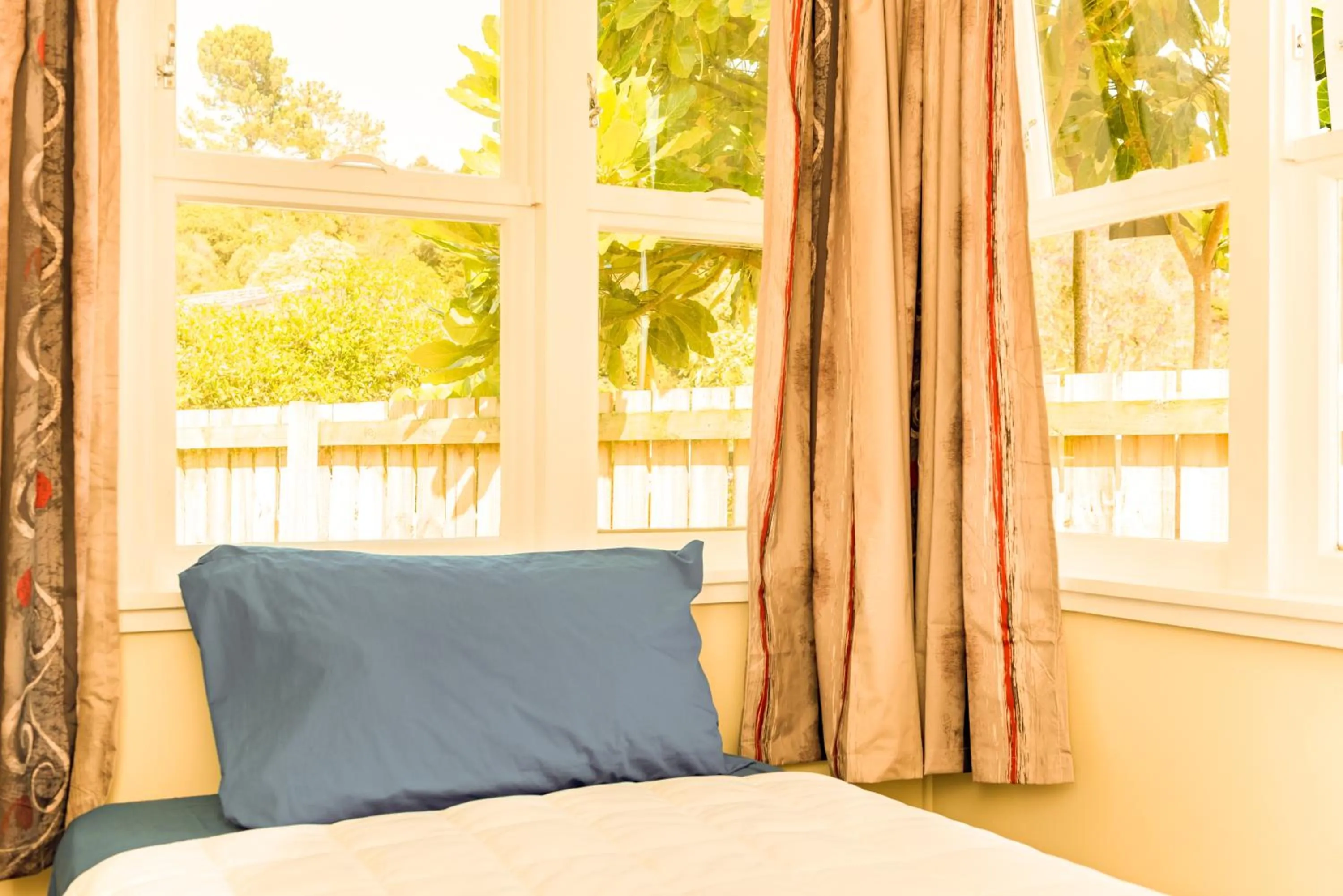 Bedroom in Waitangi Beach Bach 30B