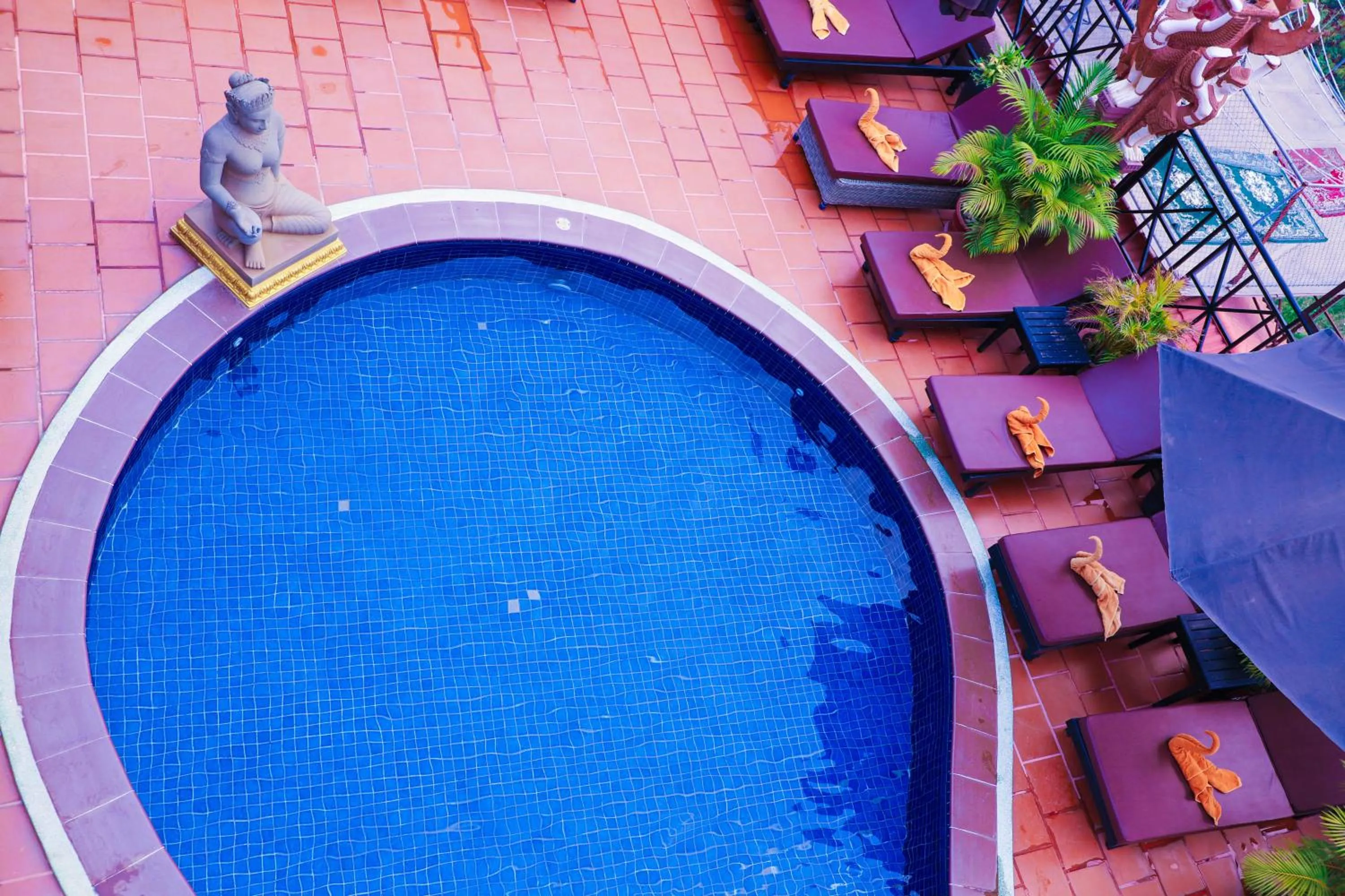 Swimming pool in Okay 1 Villa