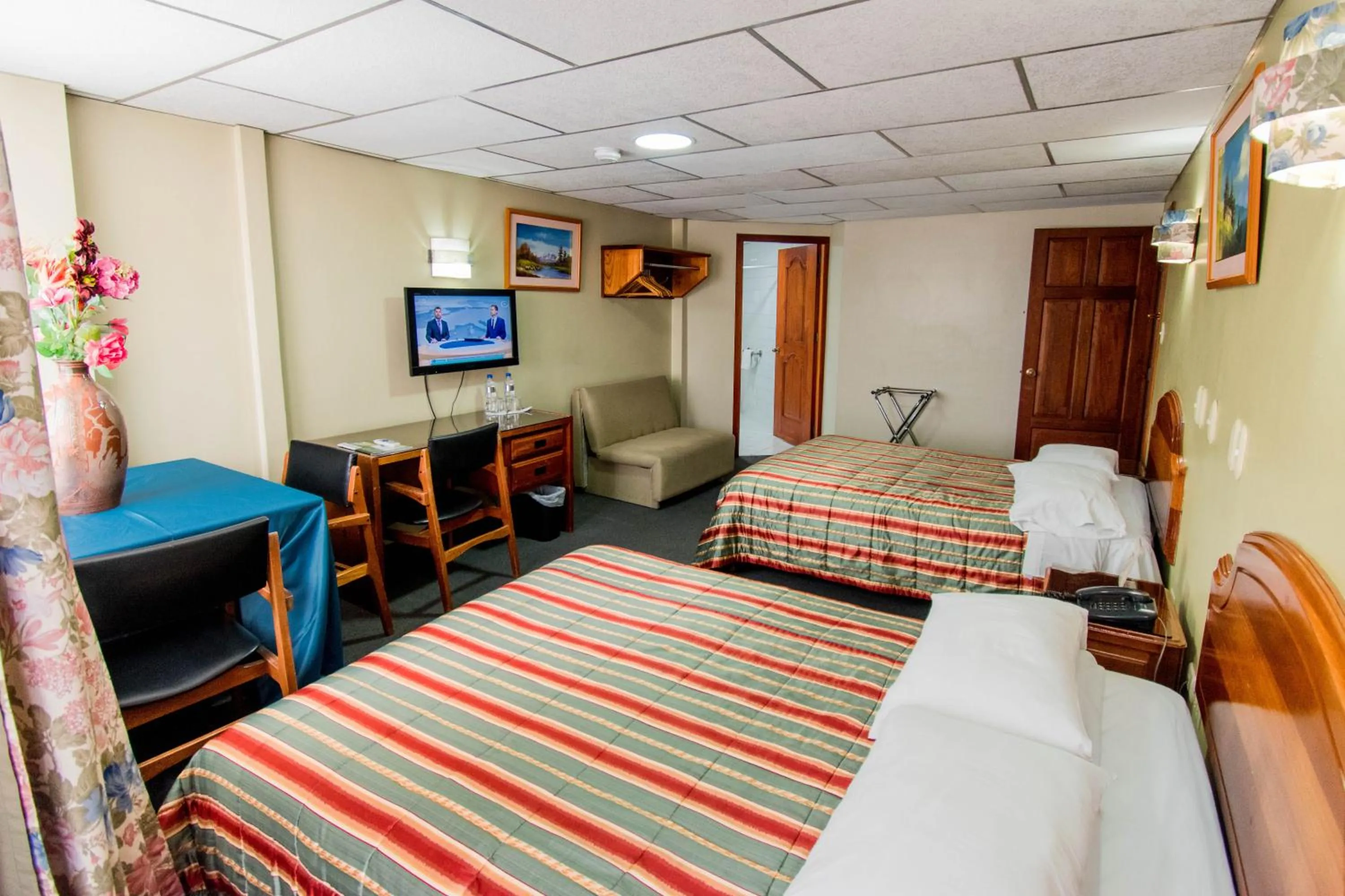 Bed in Grand Hotel Loja