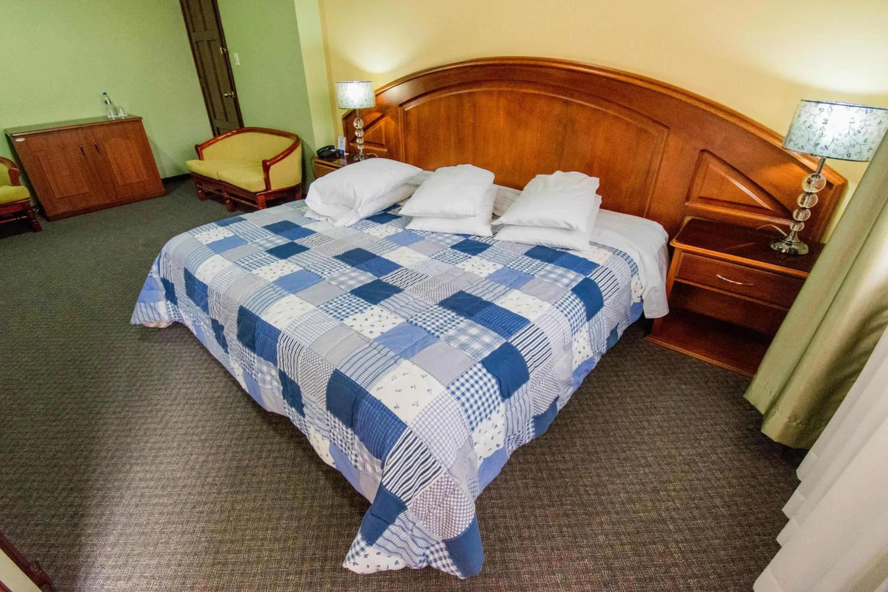 Bed in Grand Hotel Loja