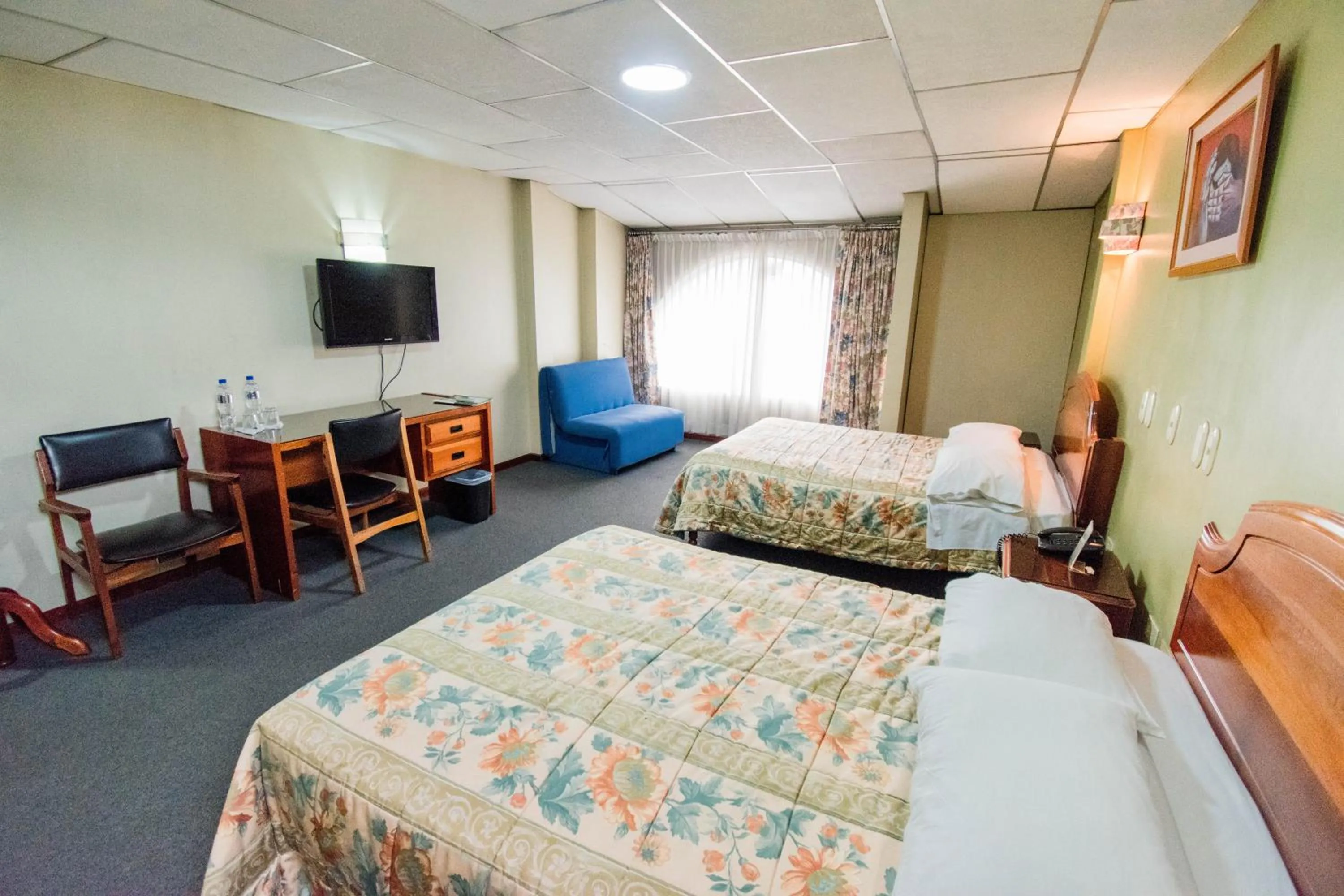 Bed in Grand Hotel Loja