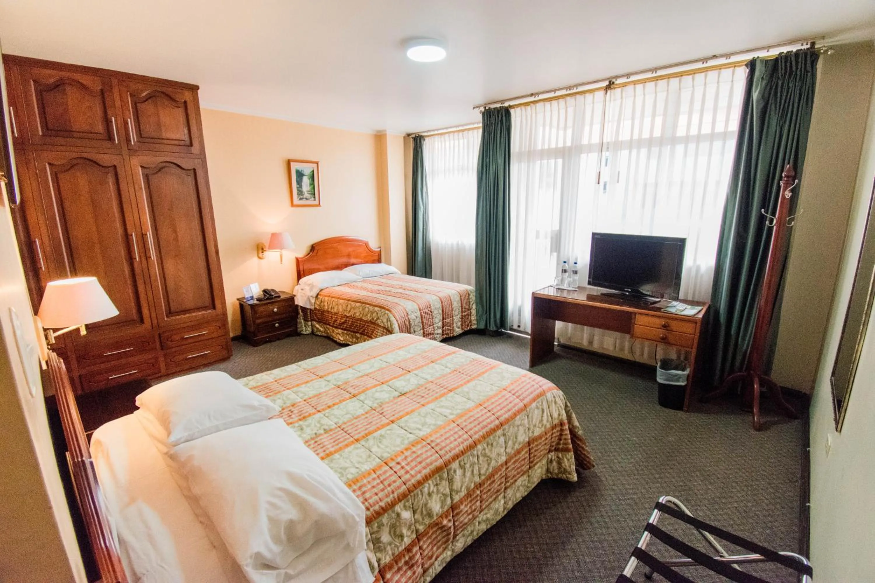 Bed in Grand Hotel Loja