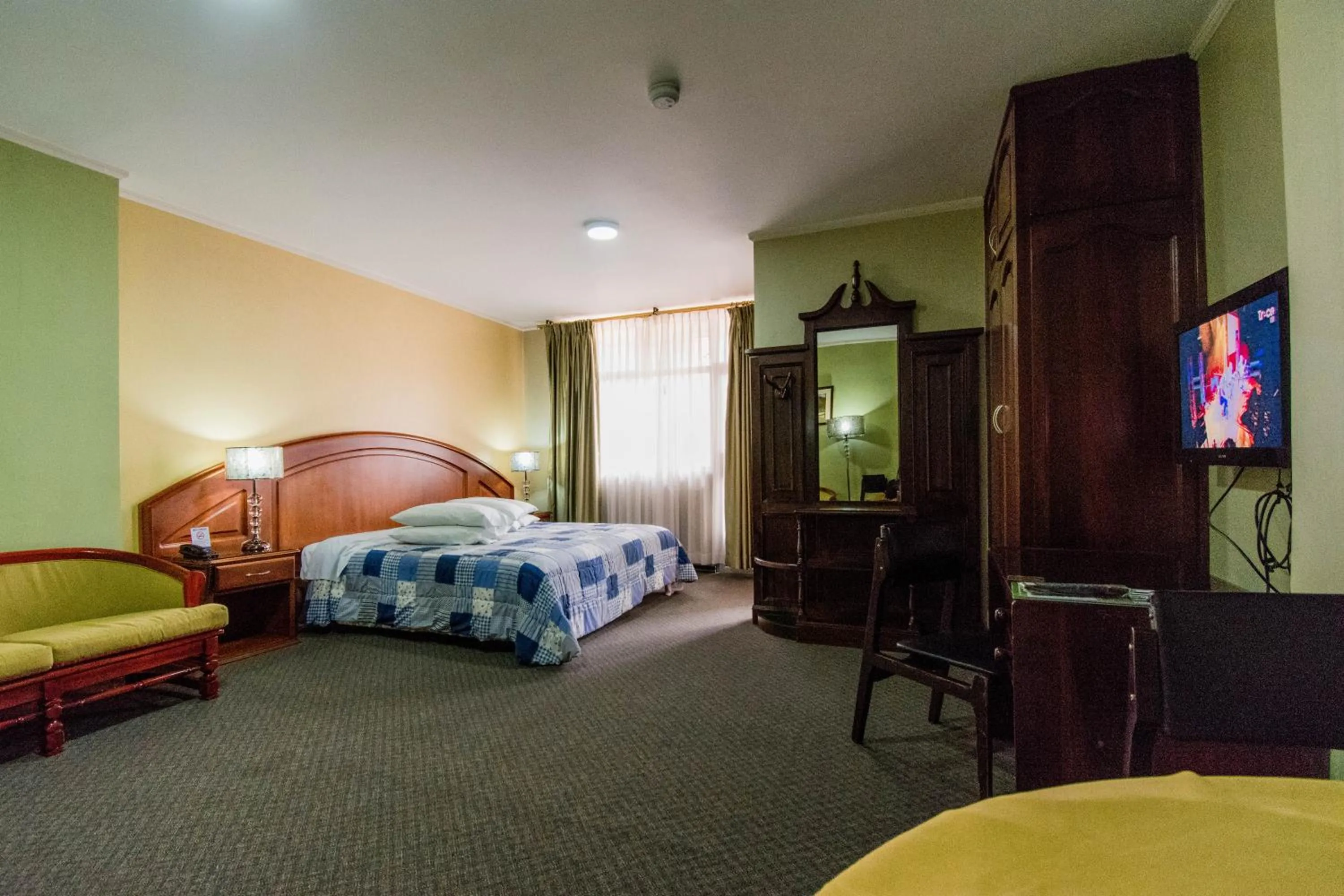 Bed in Grand Hotel Loja