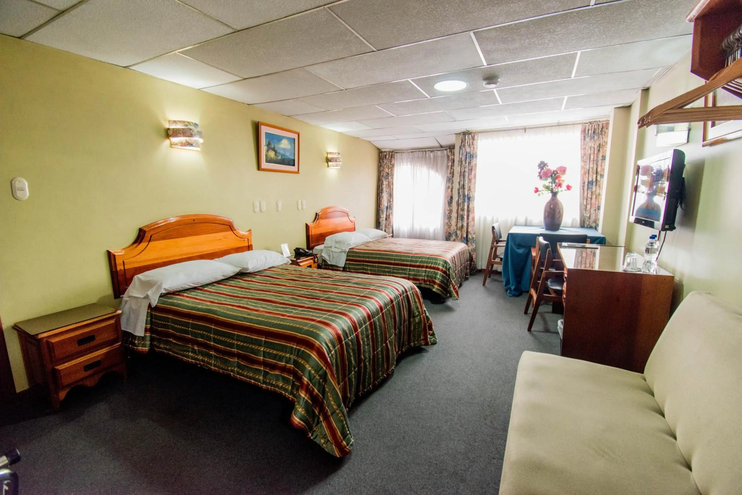 Bed in Grand Hotel Loja