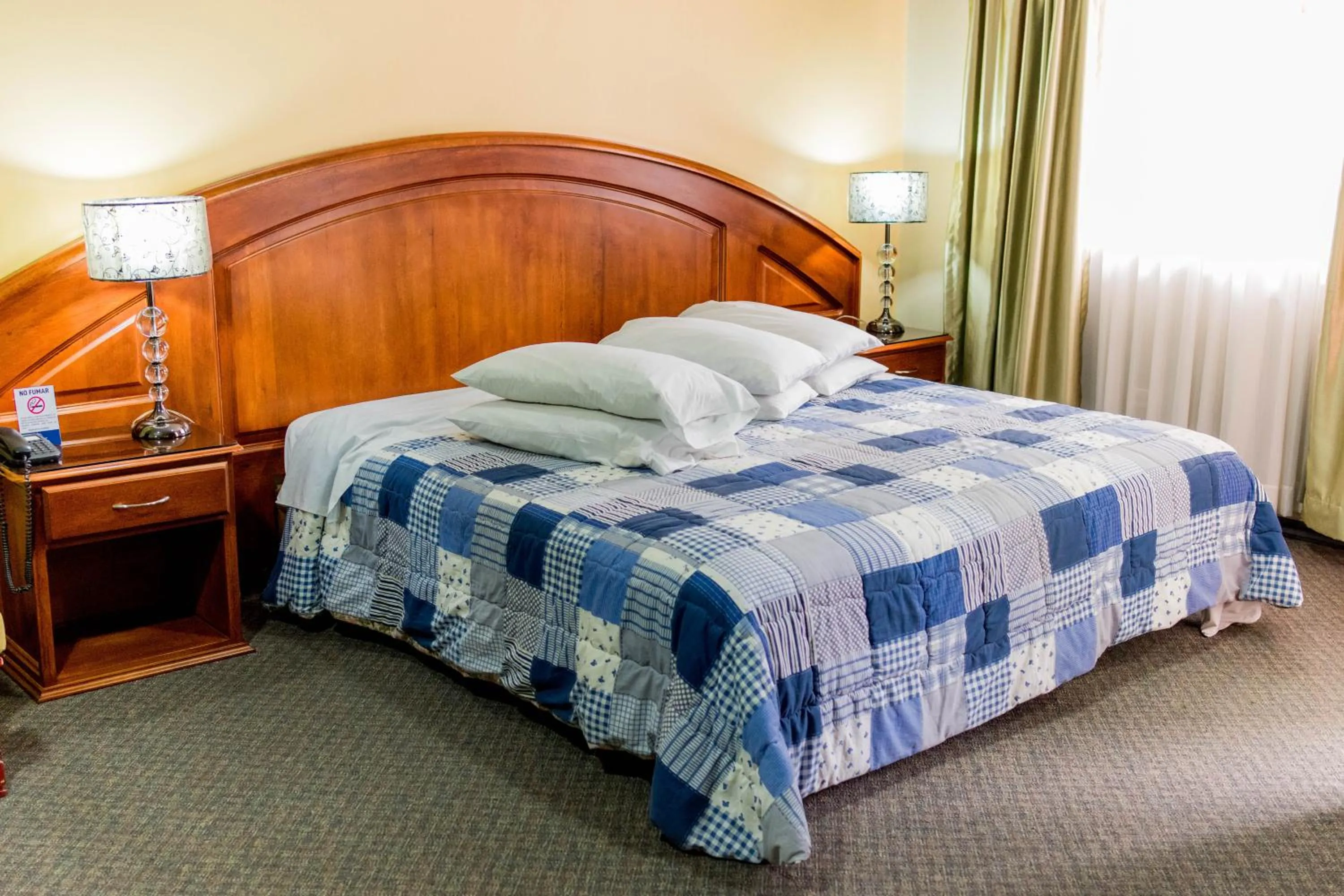 Bed in Grand Hotel Loja