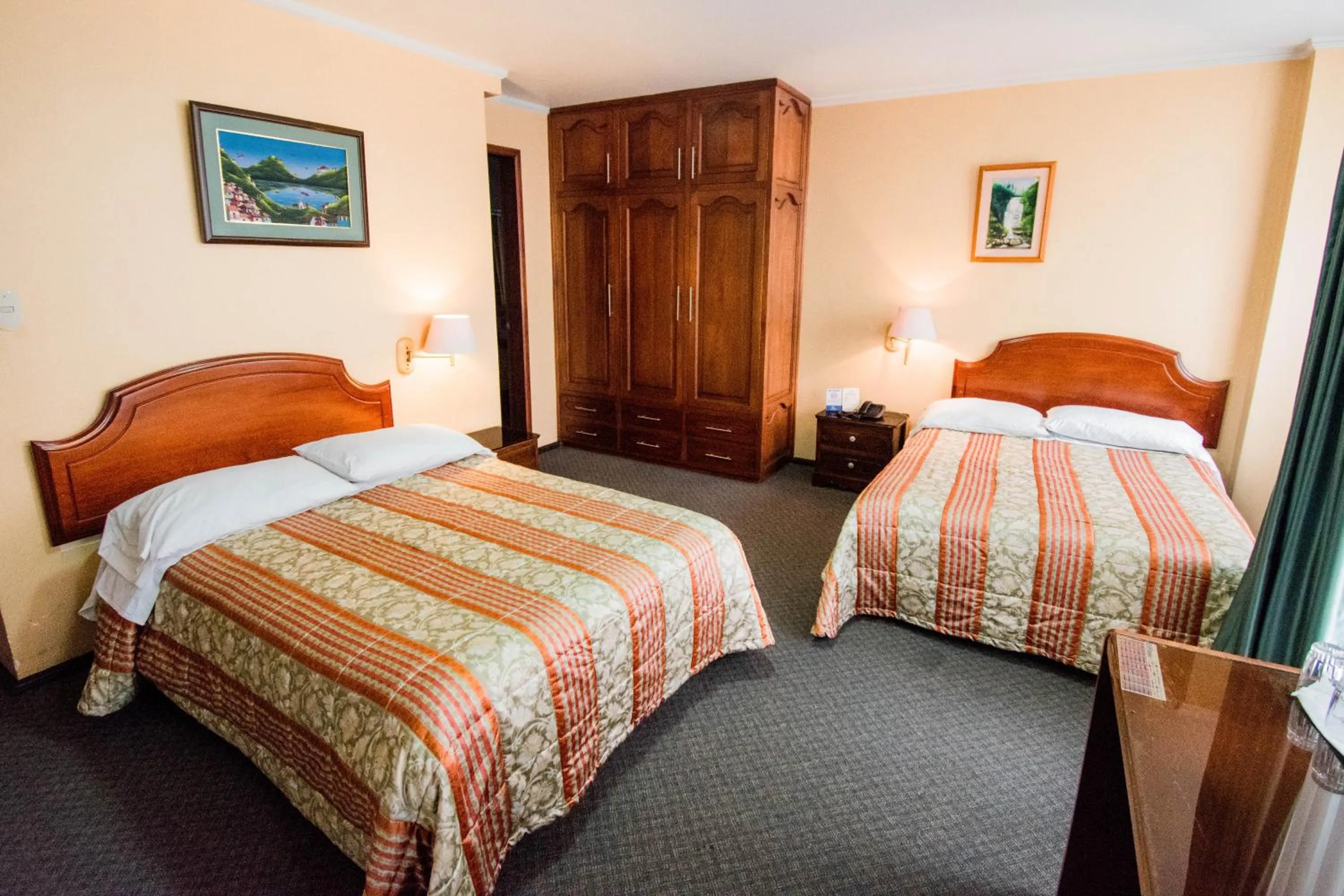 Bed in Grand Hotel Loja