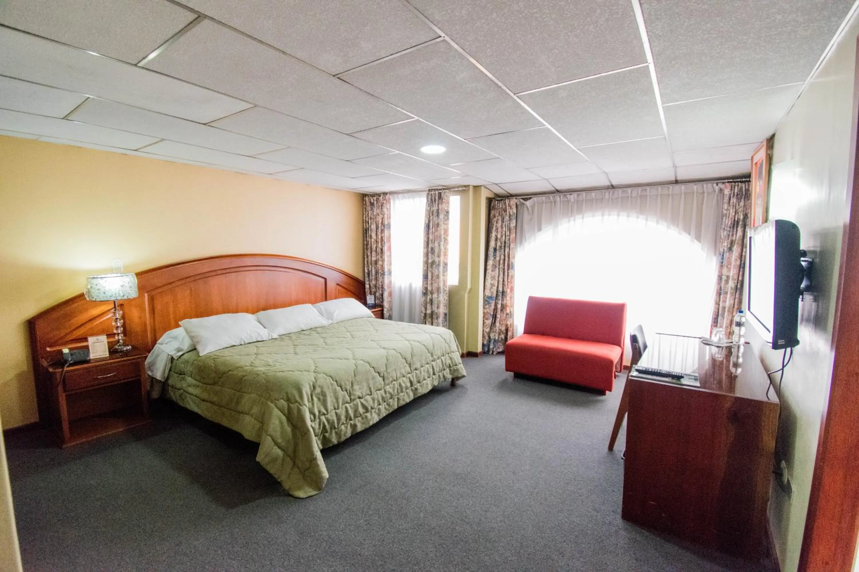 Bed in Grand Hotel Loja