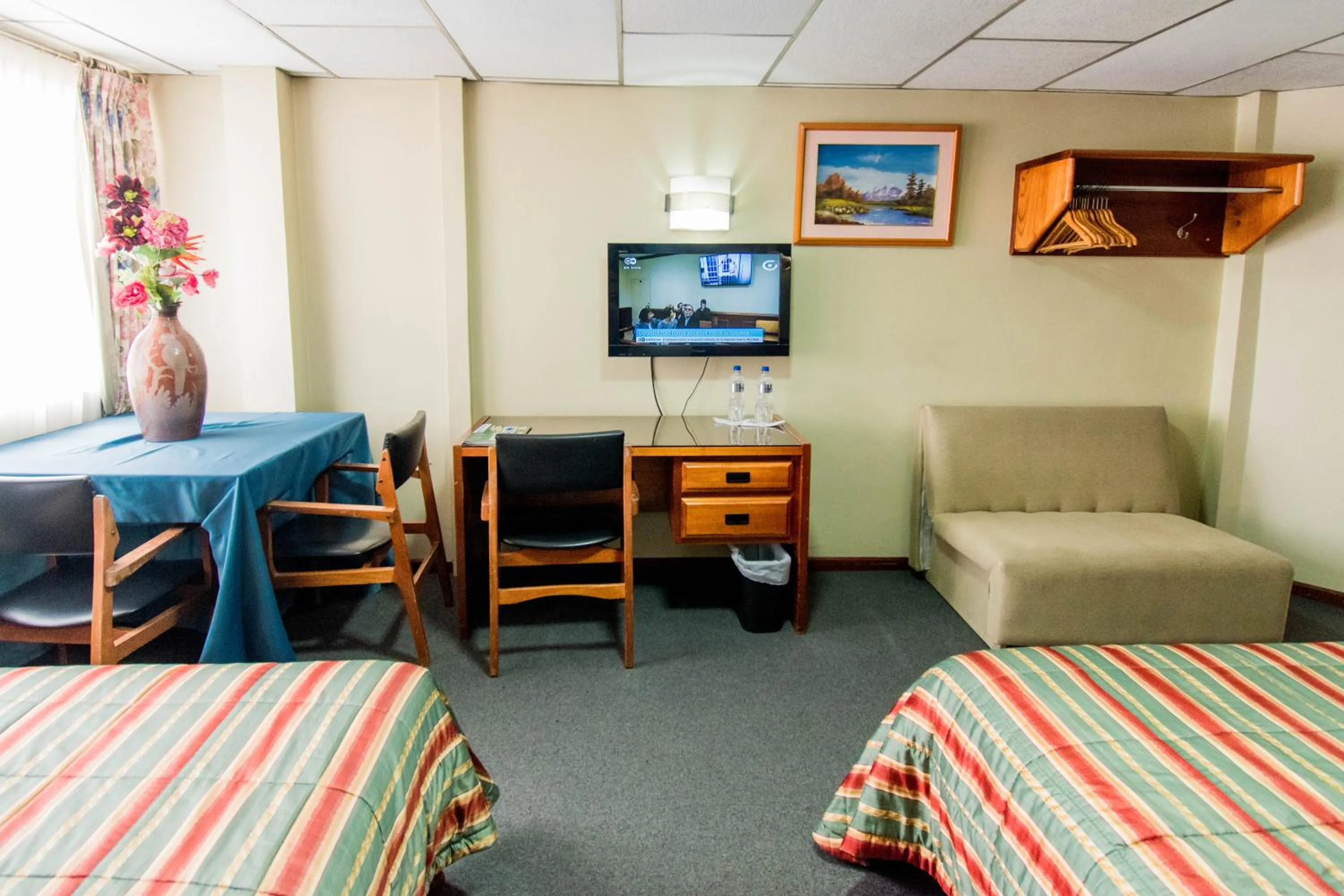 Bed in Grand Hotel Loja