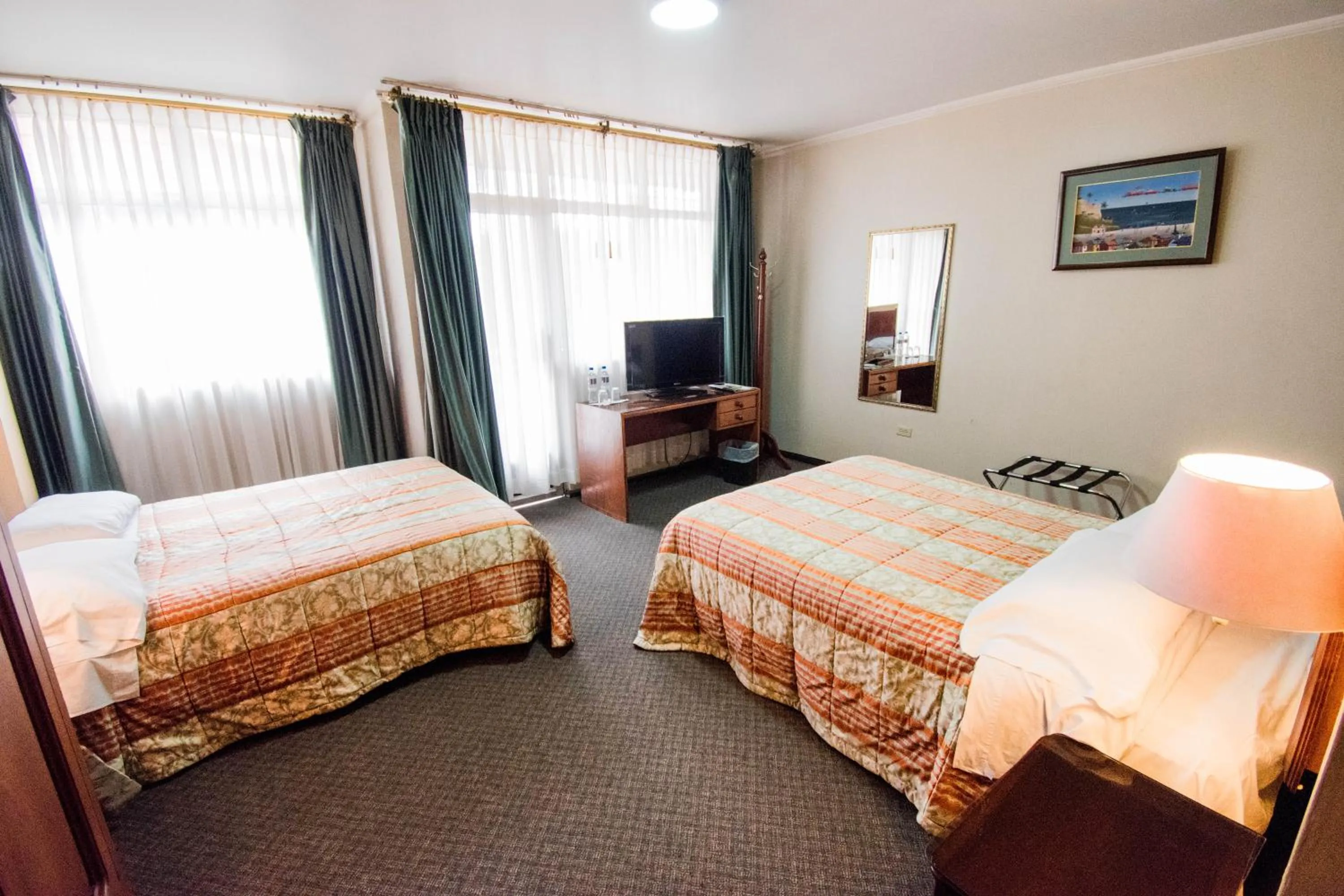 Bed in Grand Hotel Loja