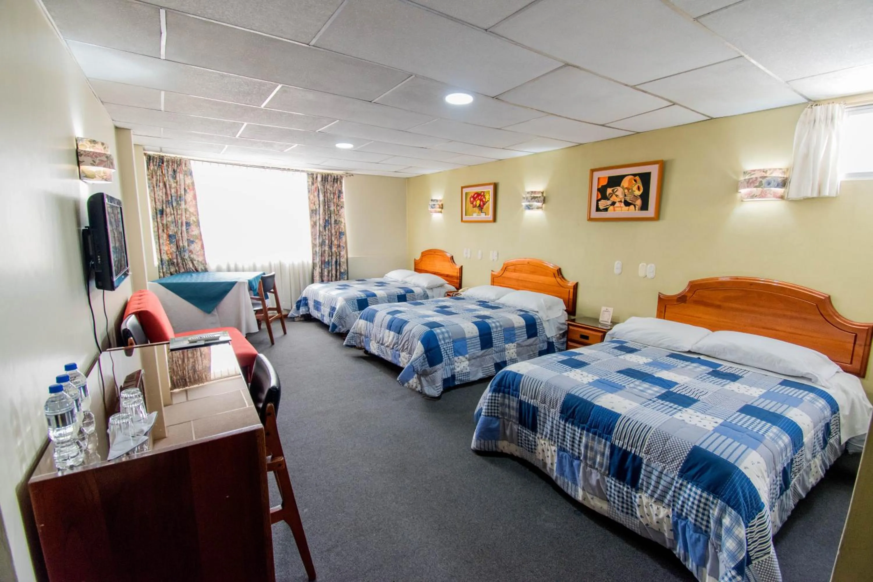 Bed in Grand Hotel Loja