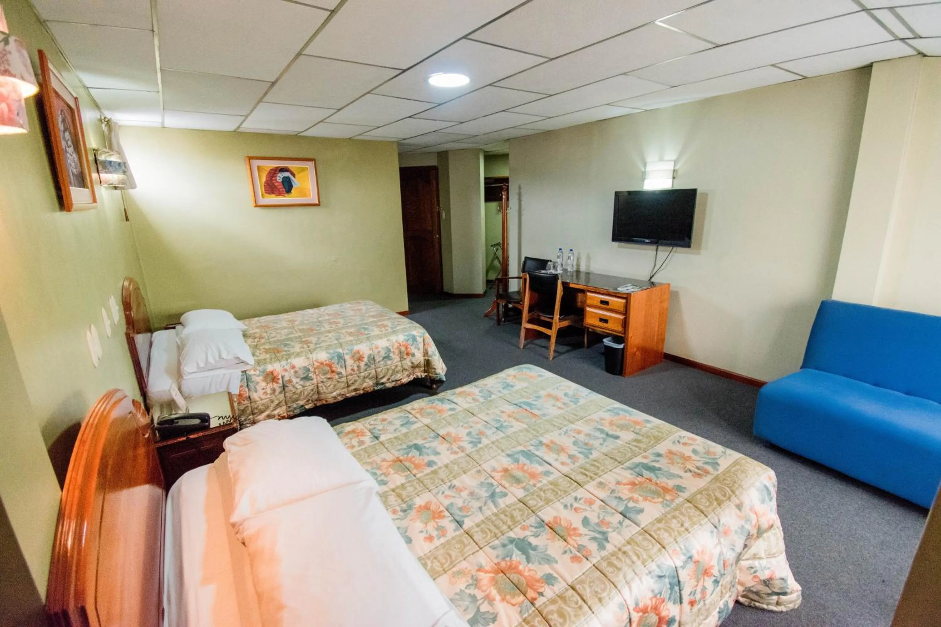 Bed in Grand Hotel Loja