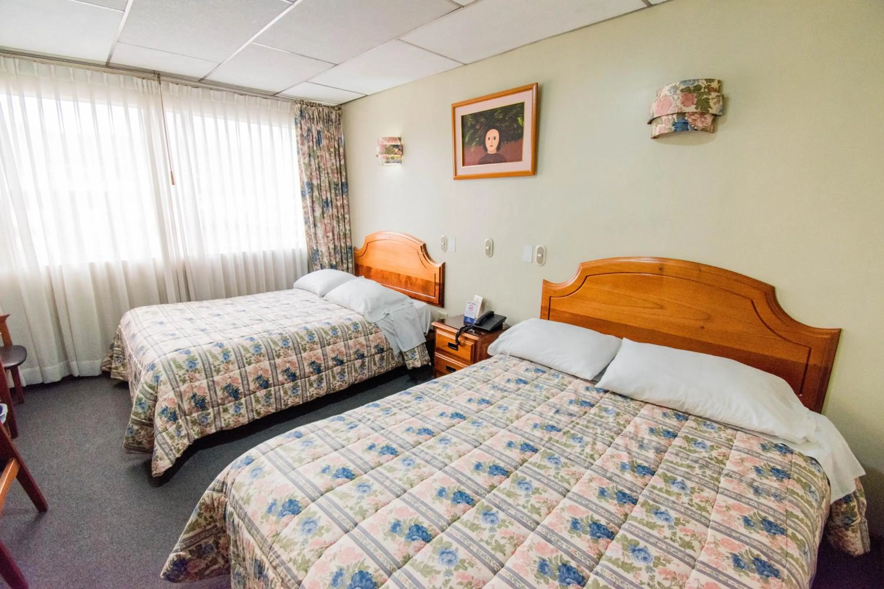 Bed in Grand Hotel Loja