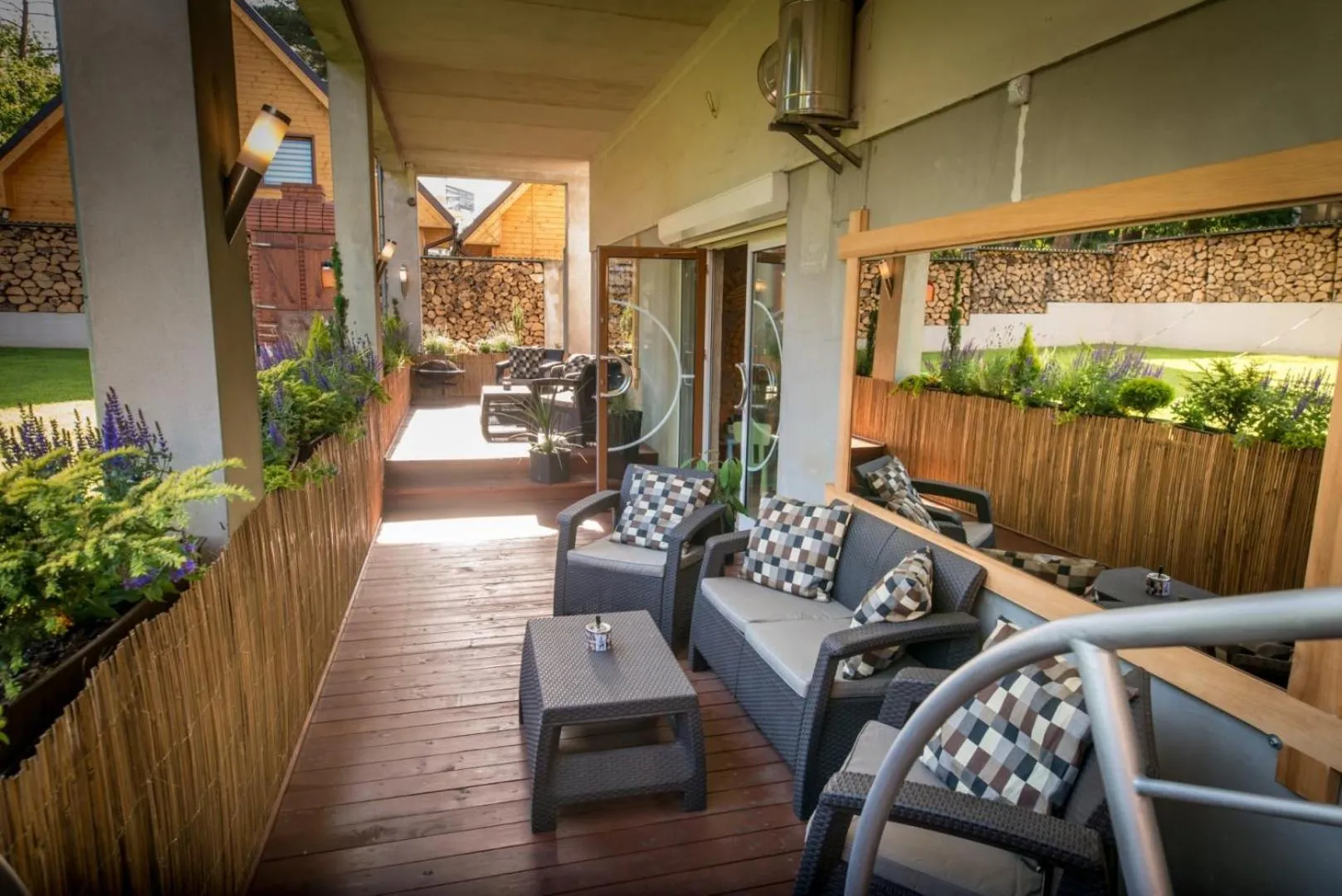 Balcony/Terrace in Dom Wypoczynkowy Oskar Jastrzębia Góra