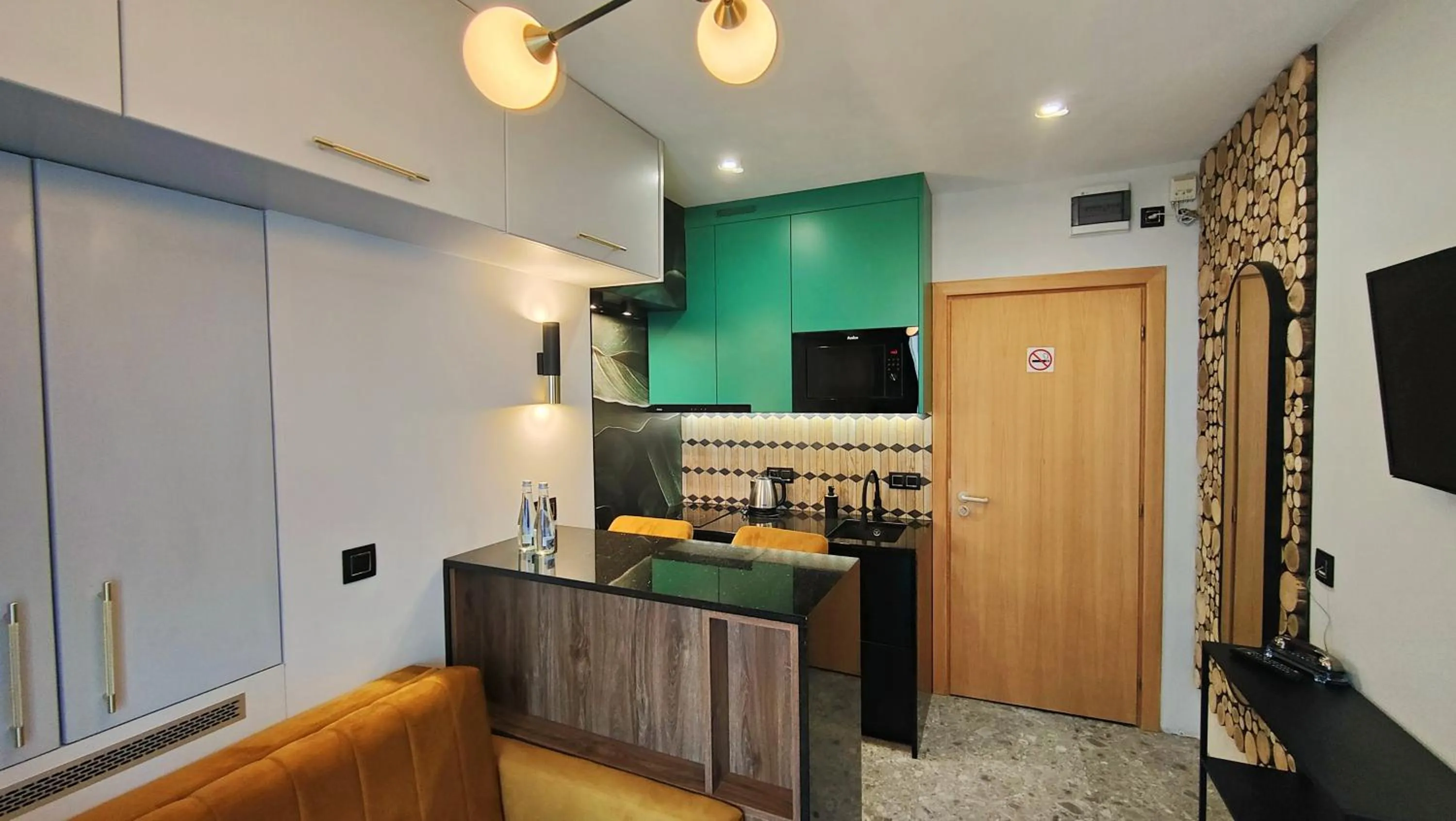 Kitchen or kitchenette in Dom Wypoczynkowy Oskar Jastrzębia Góra