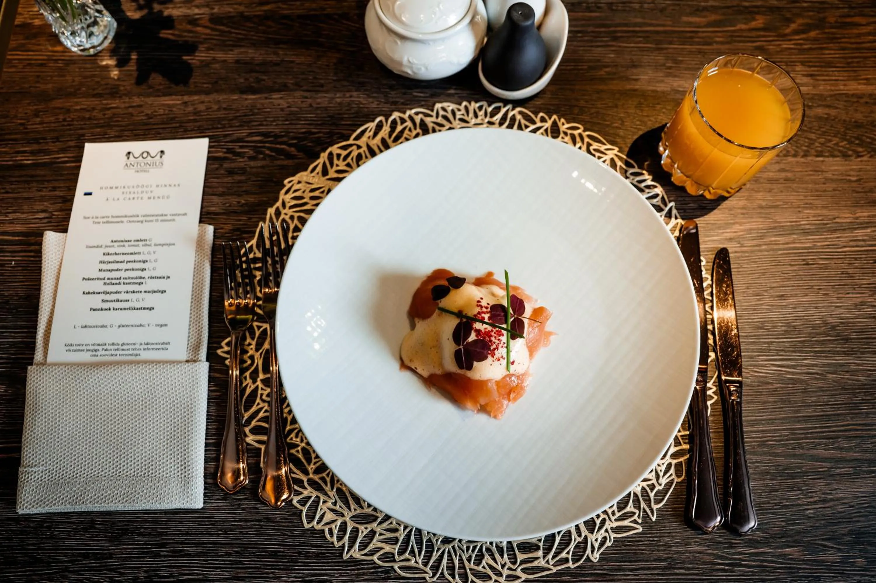 Breakfast in Antonius Boutique Hotel