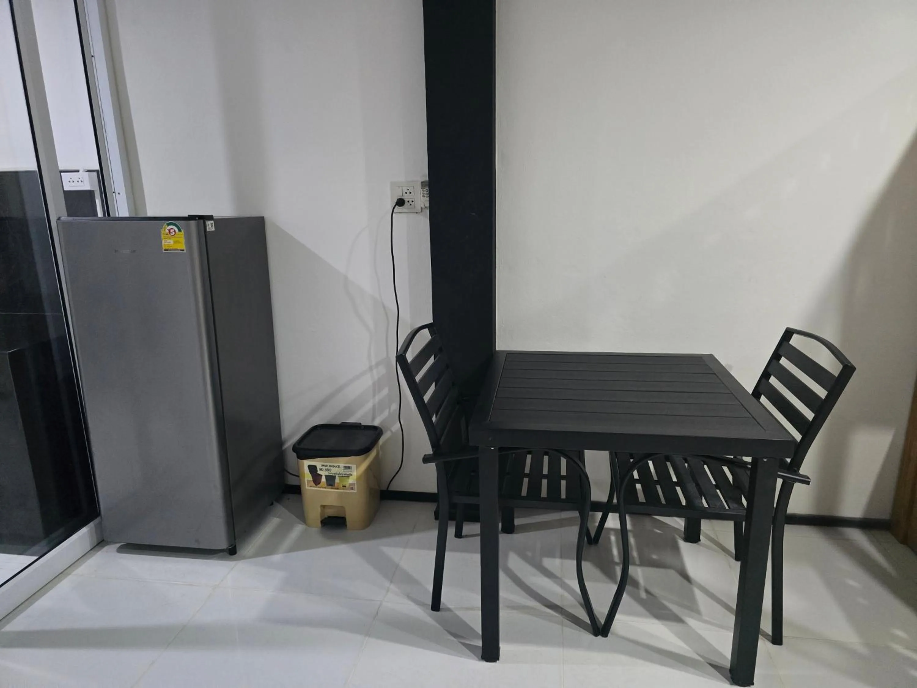 Seating area in Sasitara Residence