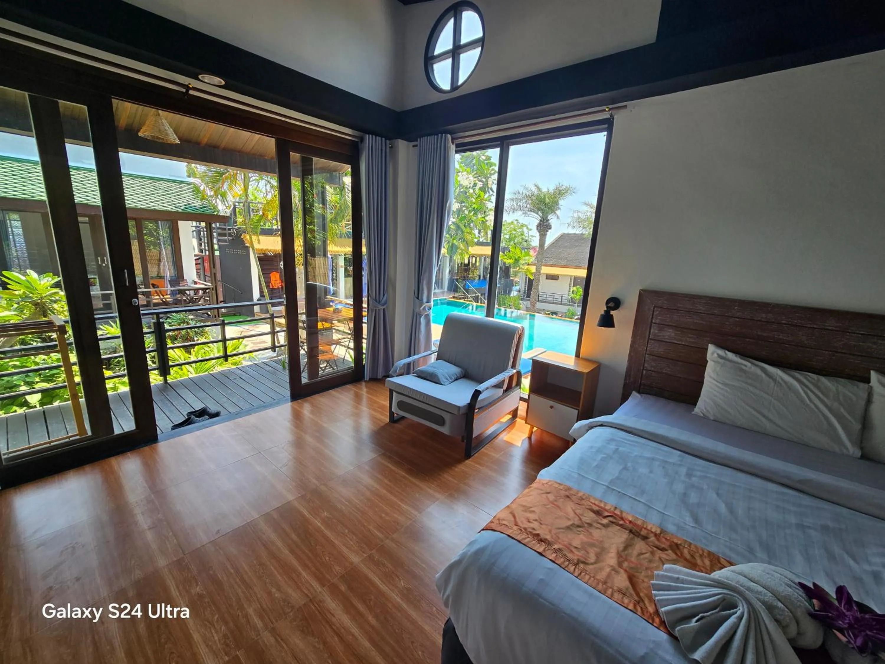 View (from property/room), Bed in Sasitara Residence