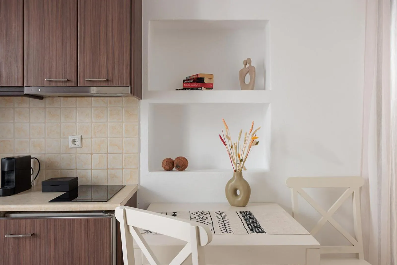 Kitchen or kitchenette in Anemomilos Beach hotel