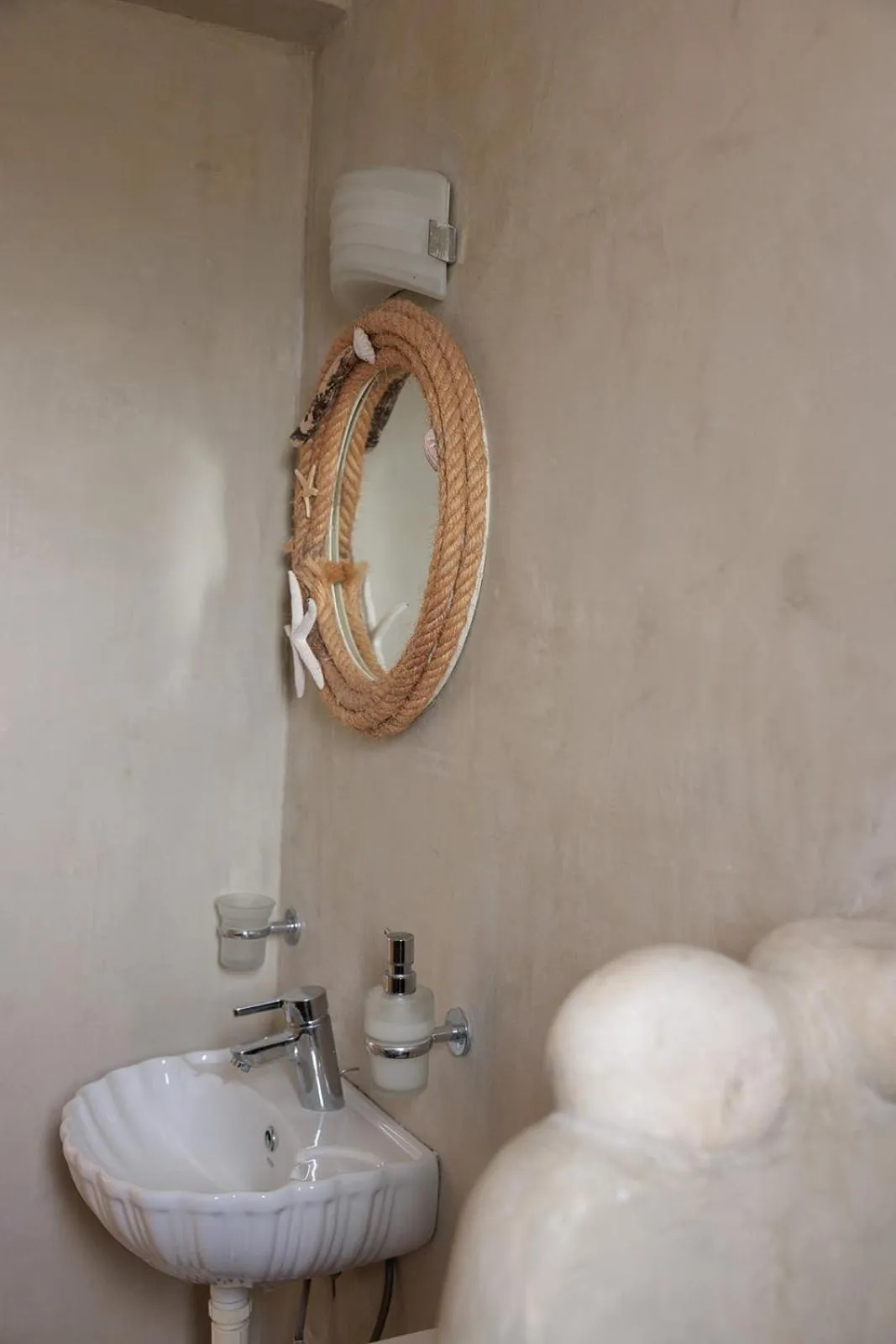 Bathroom in Anemomilos Beach hotel