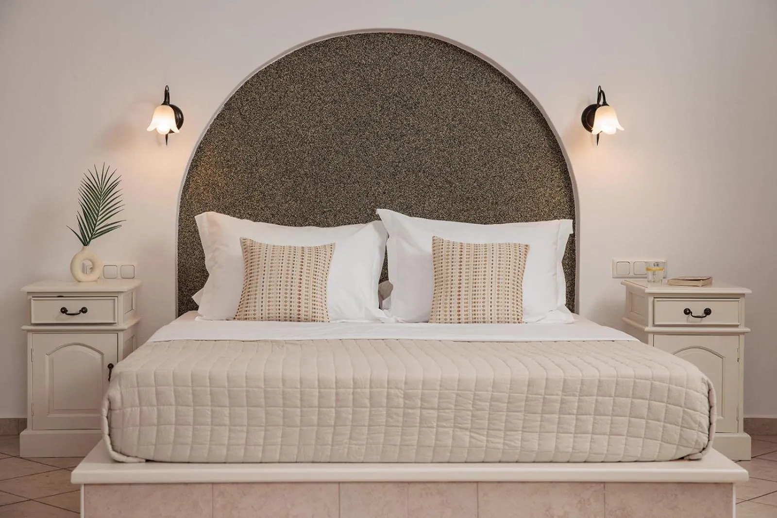 Photo of the whole room, Bed in Anemomilos Beach hotel