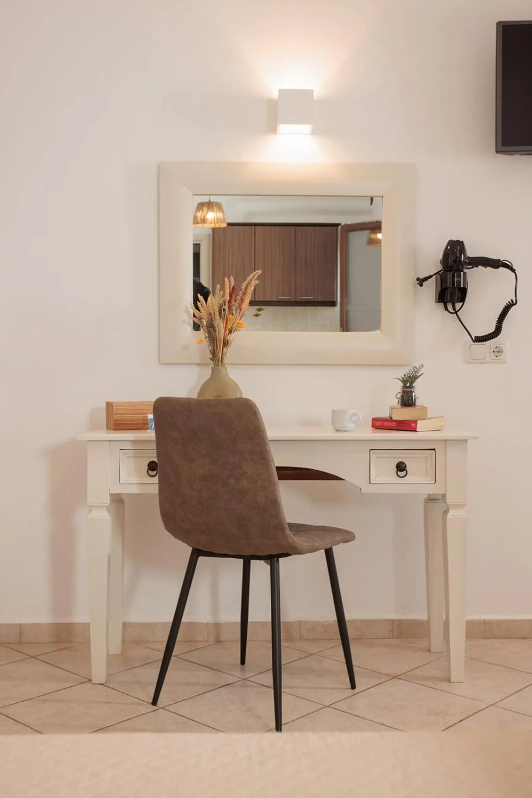 TV and multimedia in Anemomilos Beach hotel