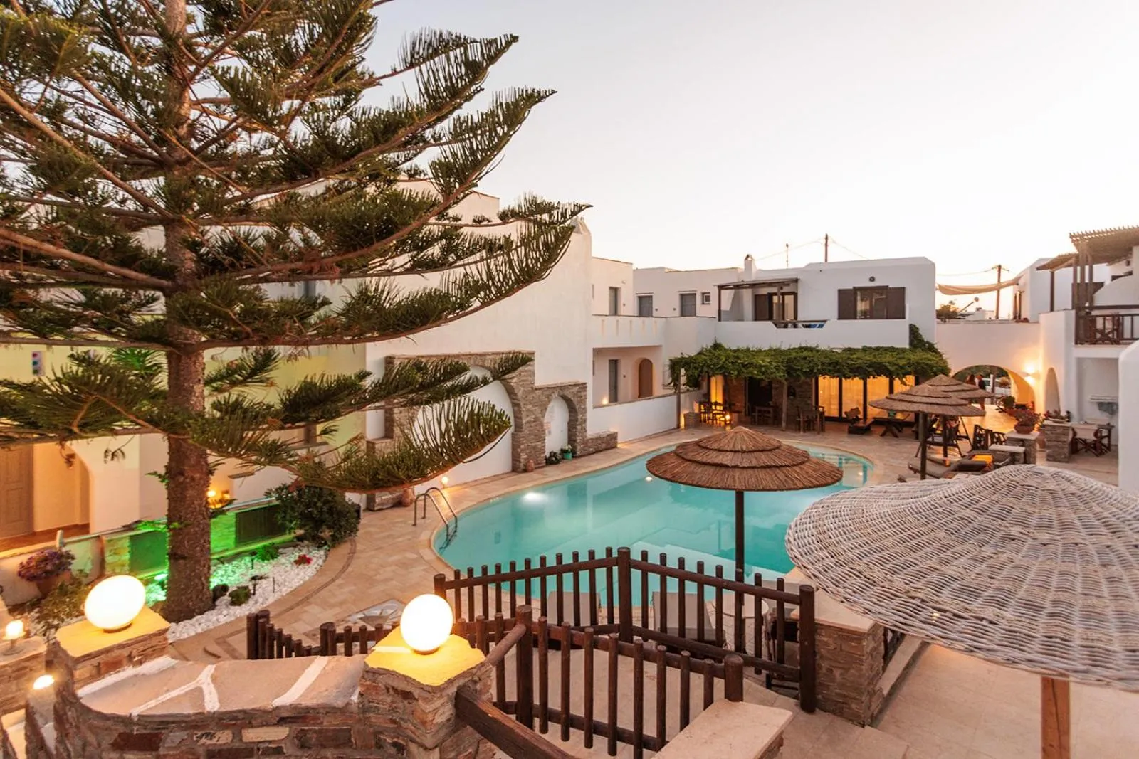 Property building in Anemomilos Beach hotel