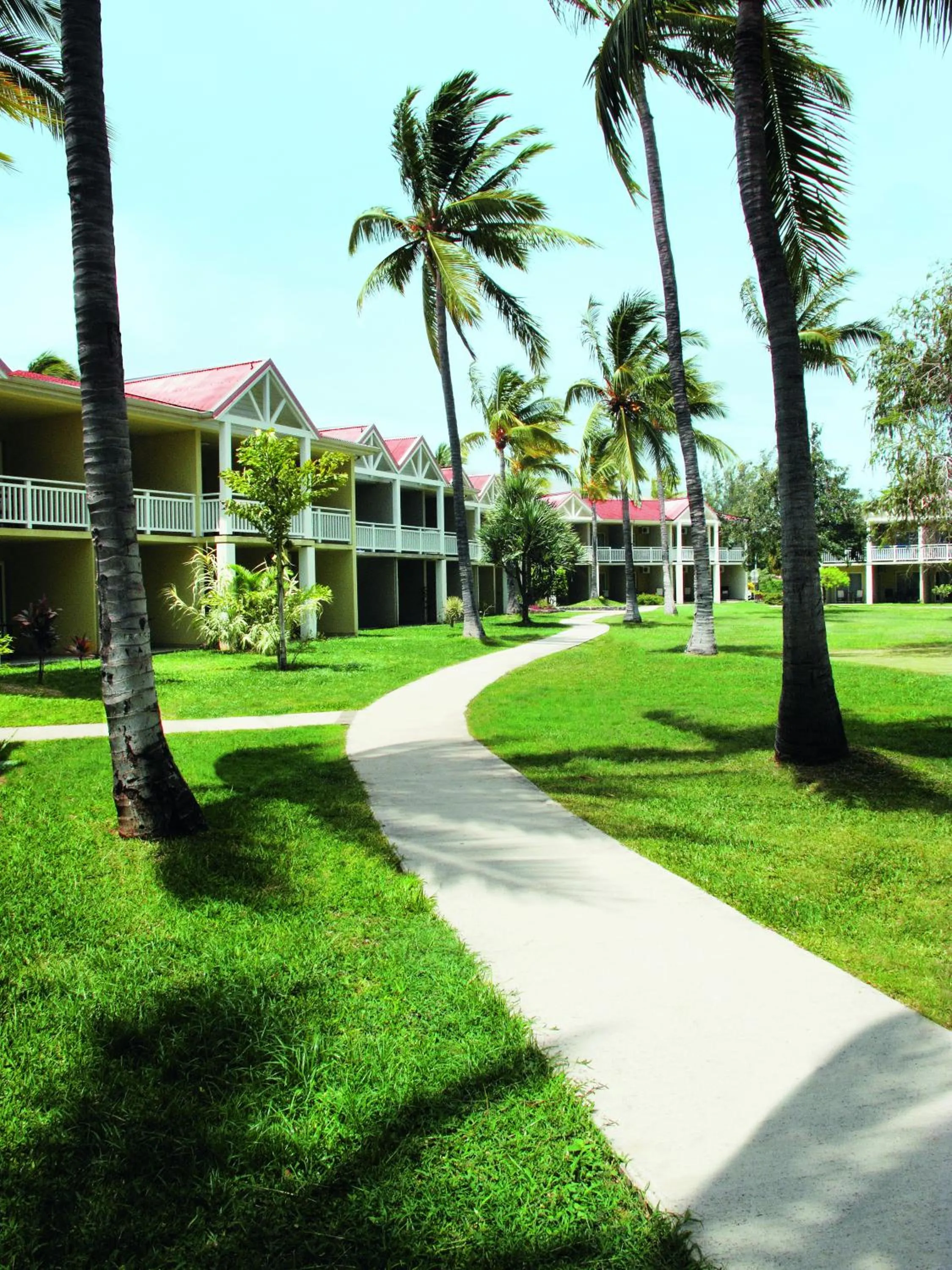 Garden in Hotel Le Recif, Ile de la Reunion