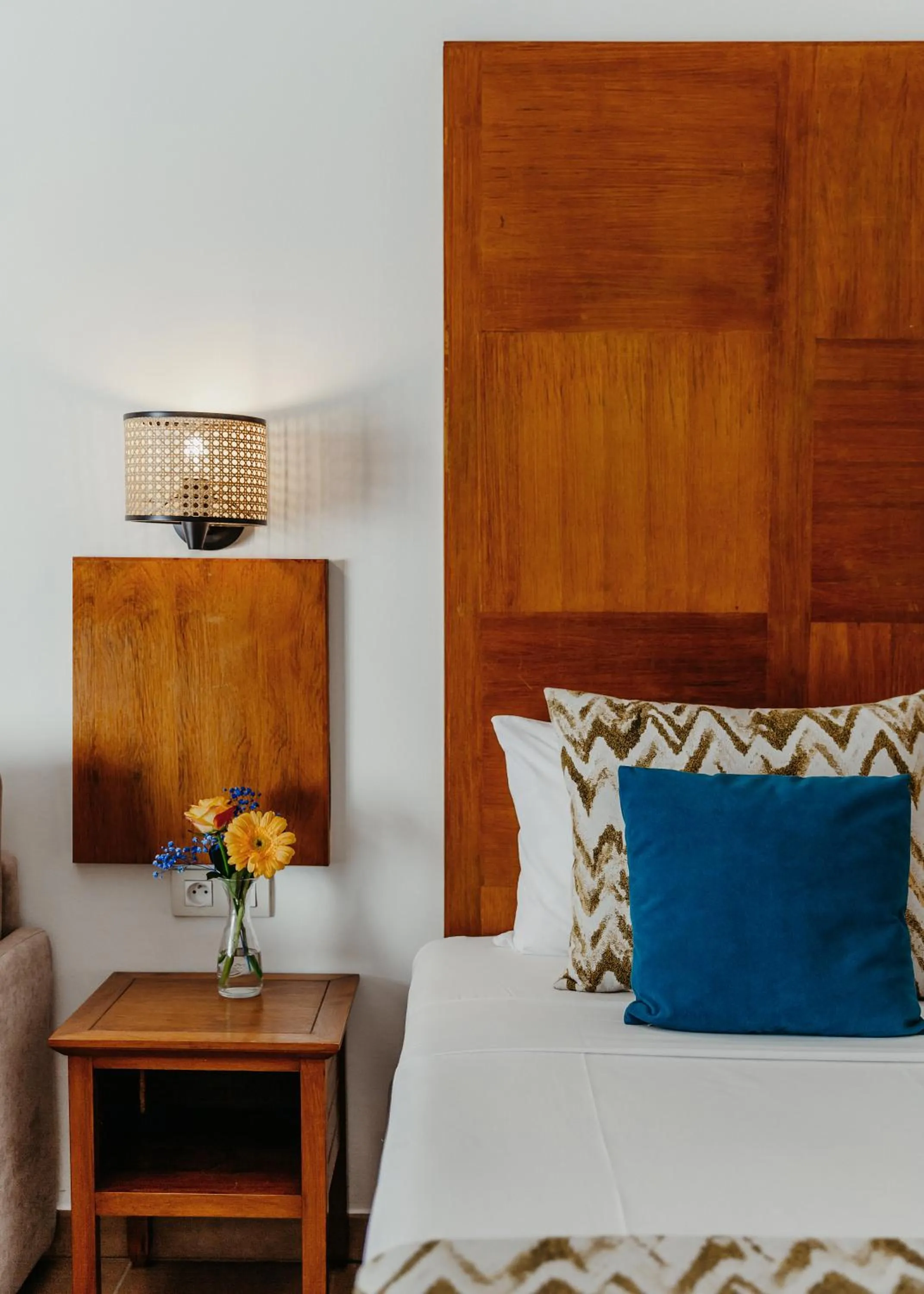 Bed in Hotel Le Recif, Ile de la Reunion