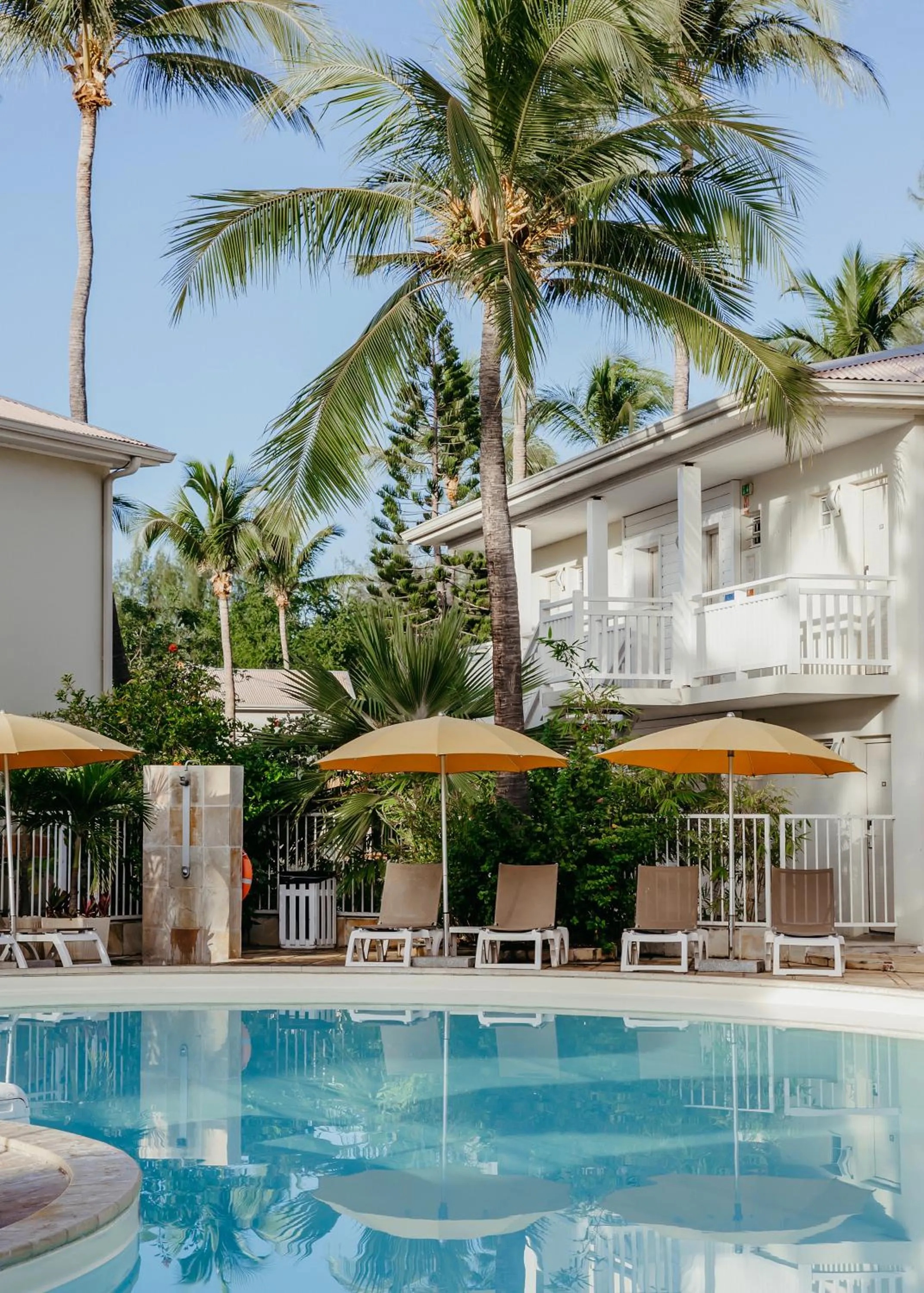 Swimming pool in Hotel Le Recif, Ile de la Reunion