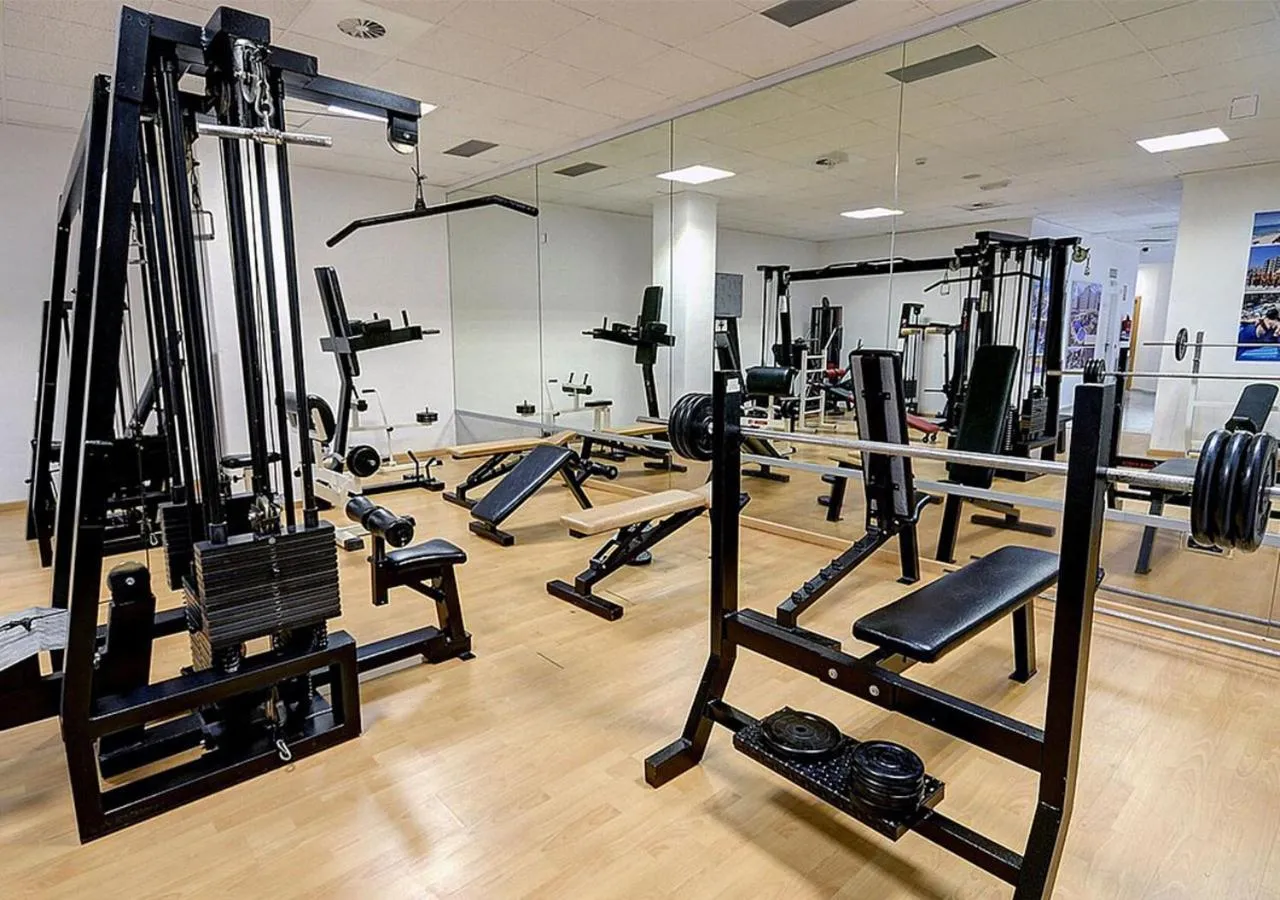 Fitness centre/facilities in Hotel Vila-real Palace
