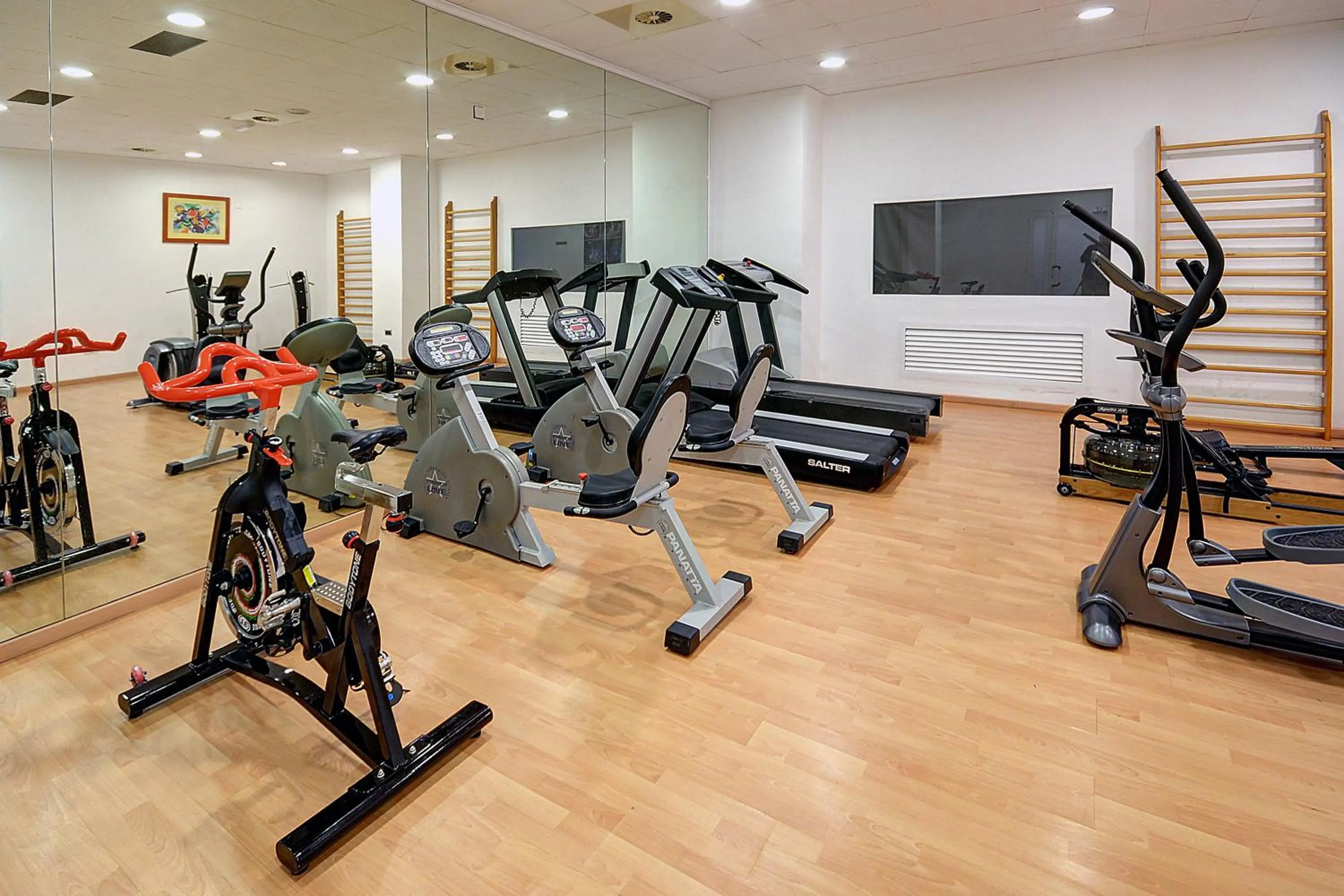 Fitness centre/facilities in Hotel Vila-real Palace