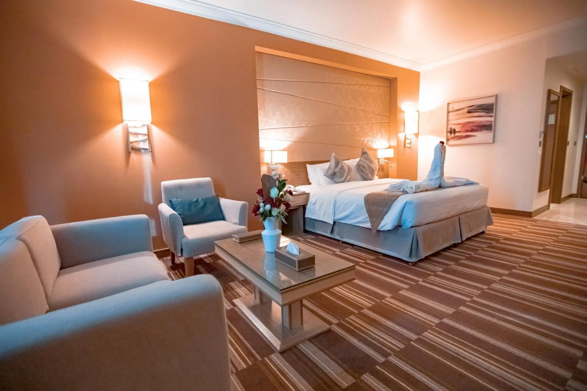 Photo of the whole room, Bed in Golden Tulip Hotel Buraidah Al Qassim