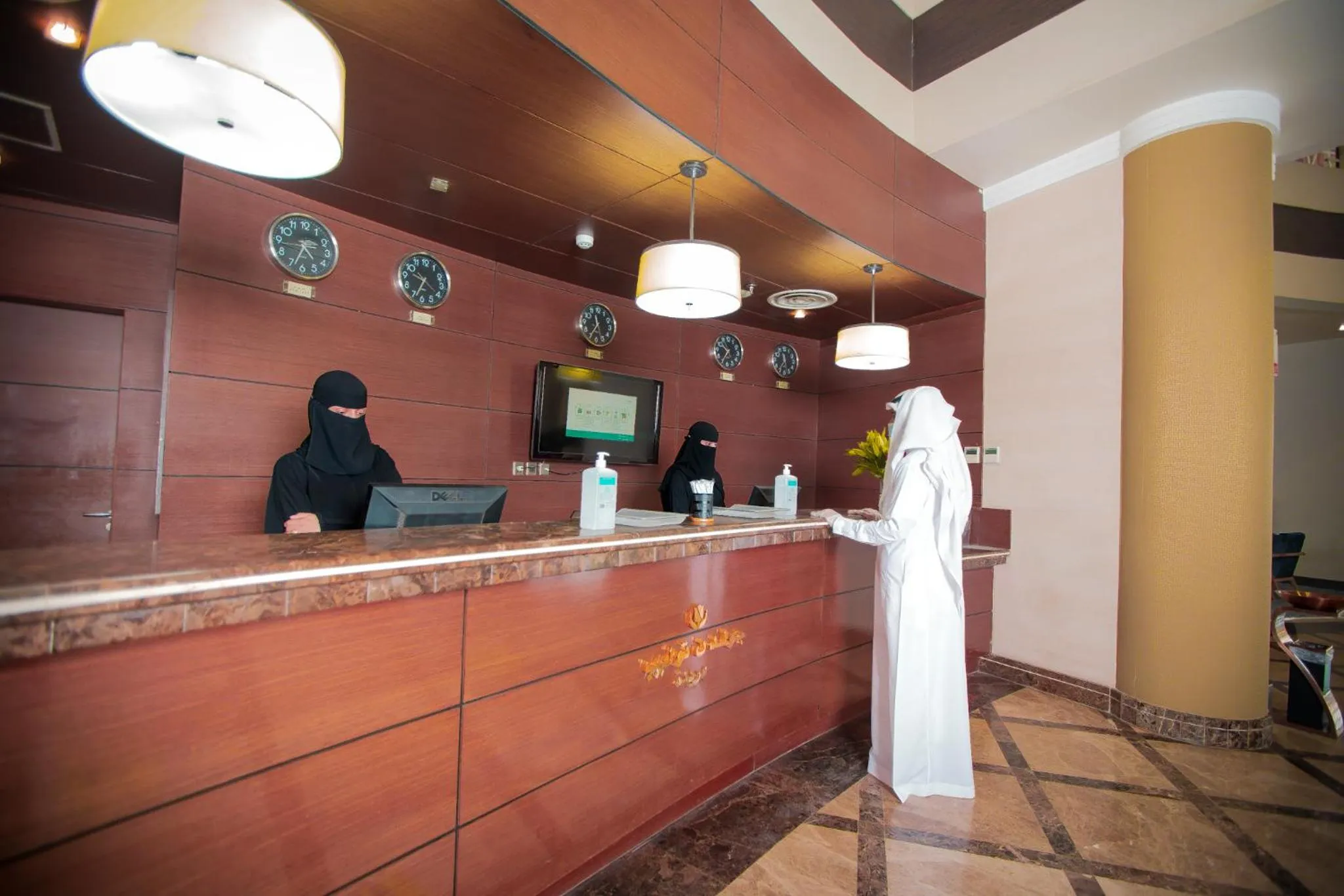 Staff in Golden Tulip Hotel Buraidah Al Qassim