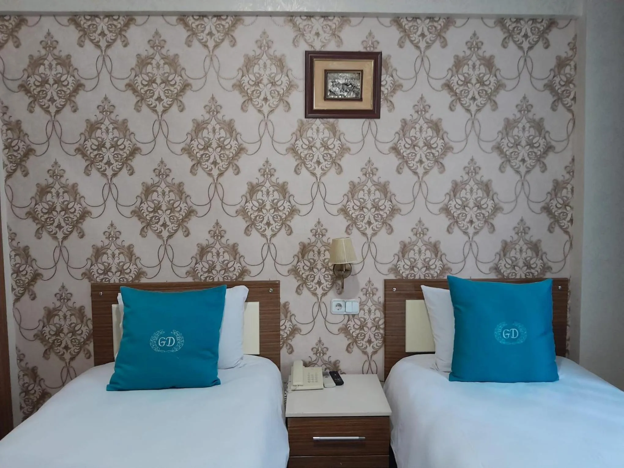Bed in Grand Dilara Hotel