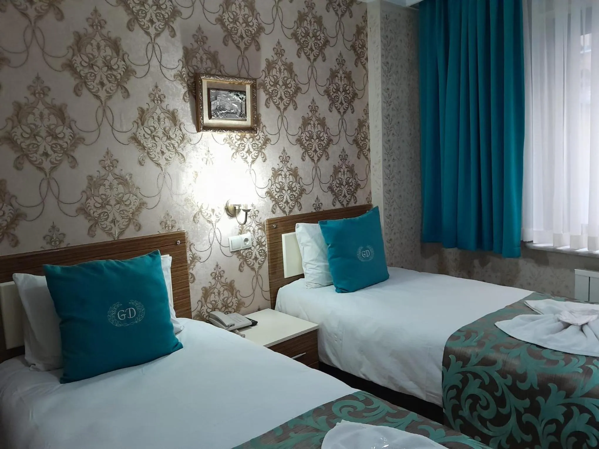 Bed in Grand Dilara Hotel