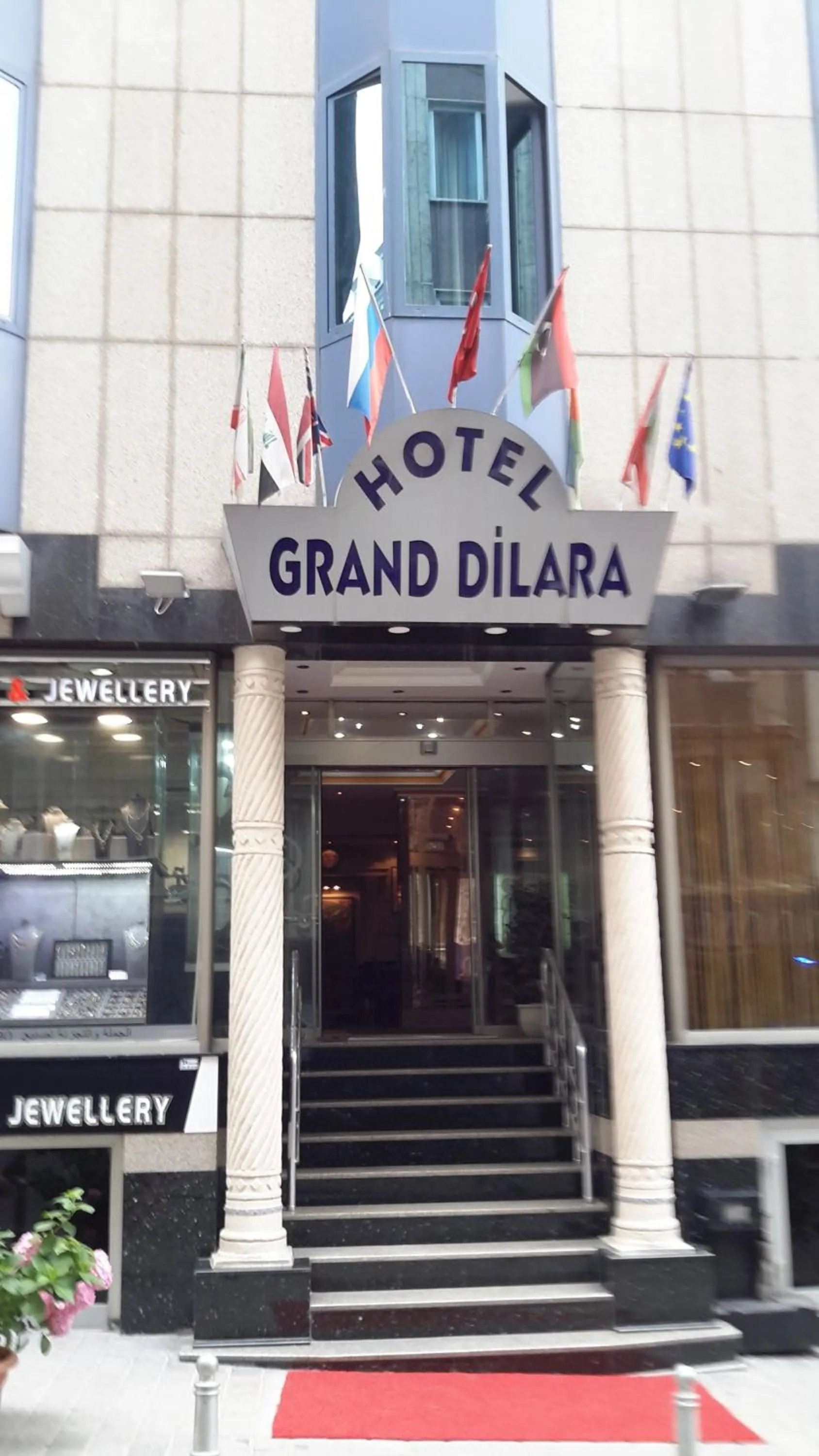 Facade/entrance in Grand Dilara Hotel