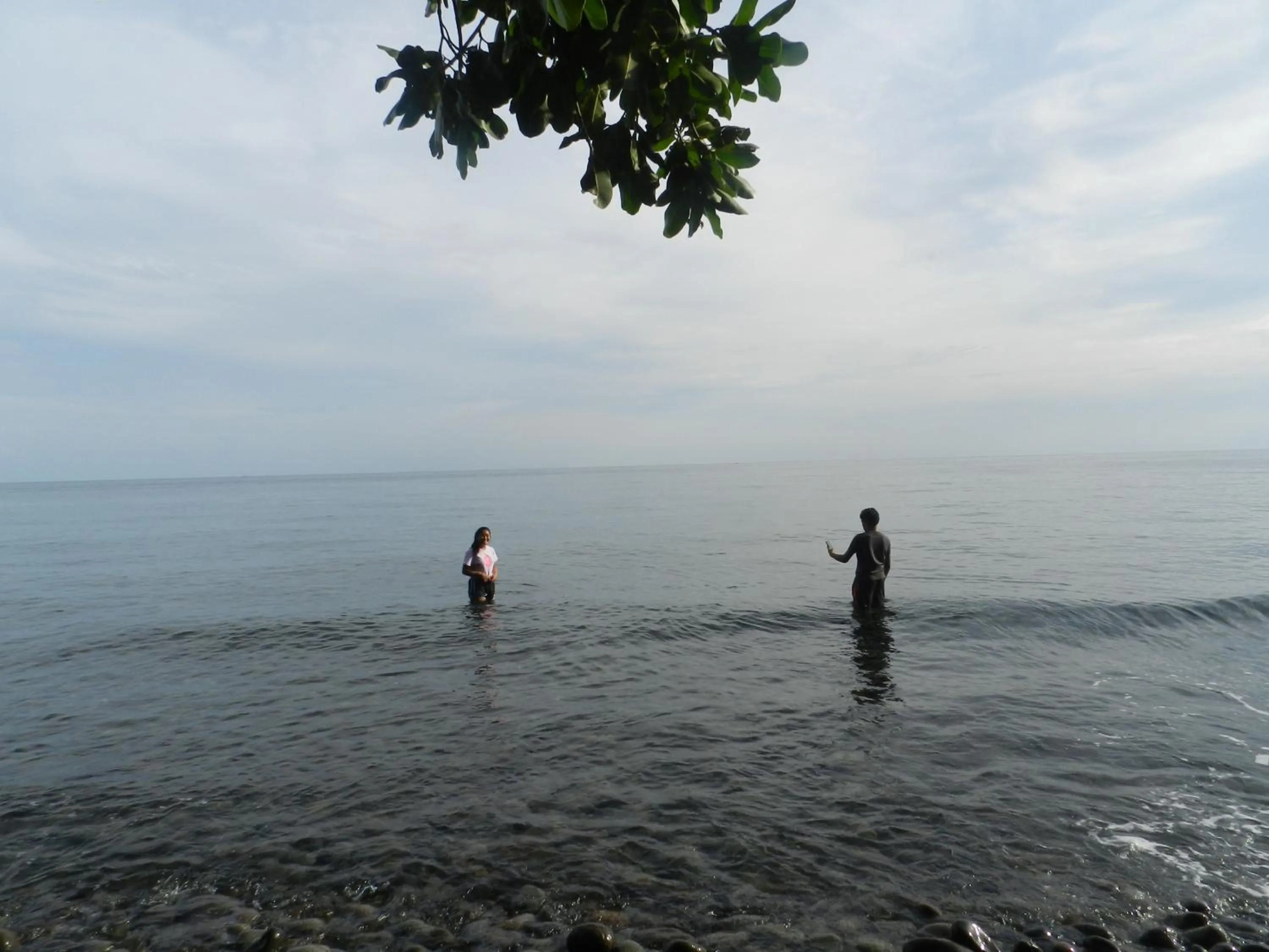 Fishing in Seaside traveler's Inn by Camiguin Island Home