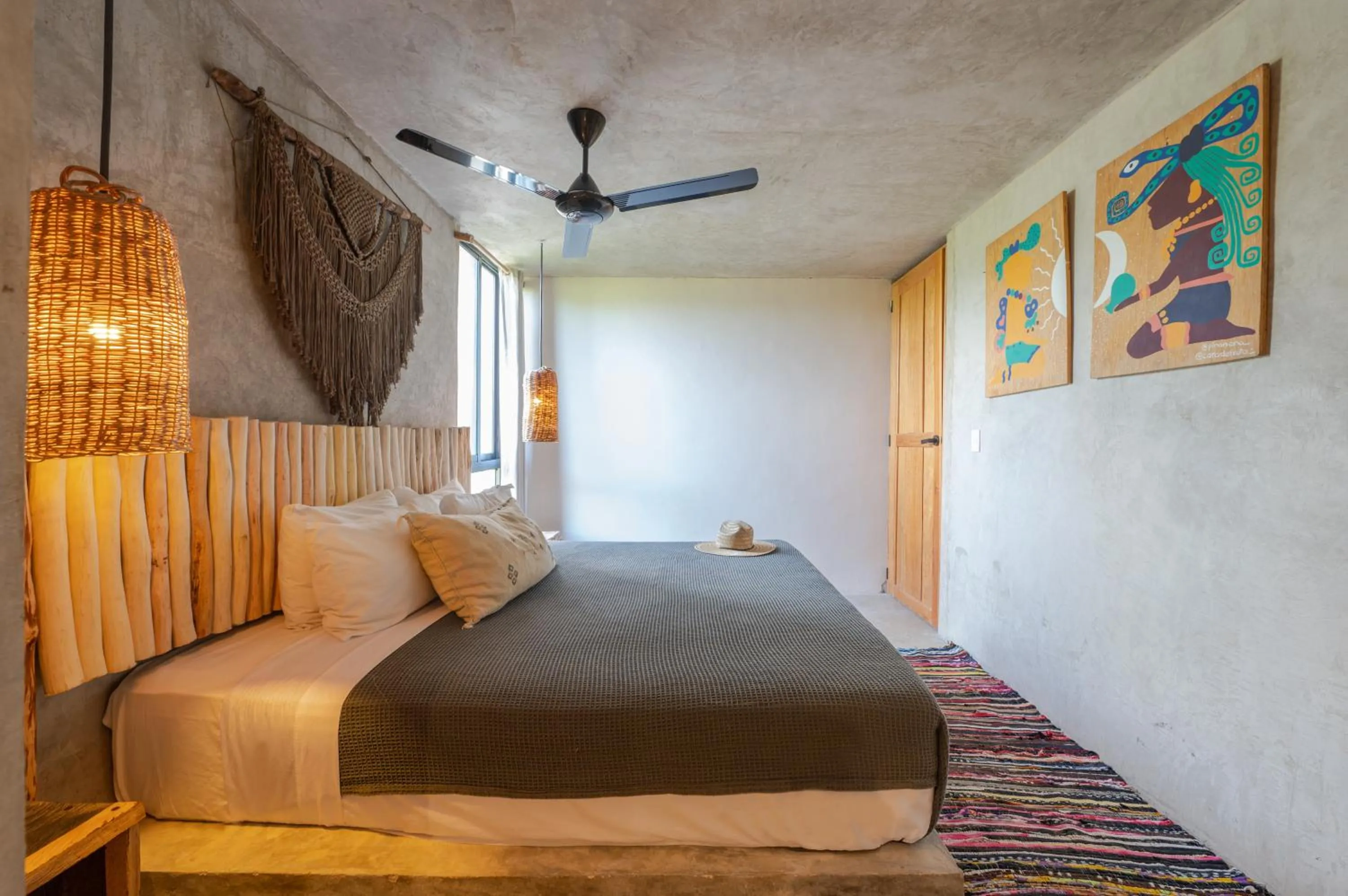Photo of the whole room, Bed in Casa Coyote Tulum