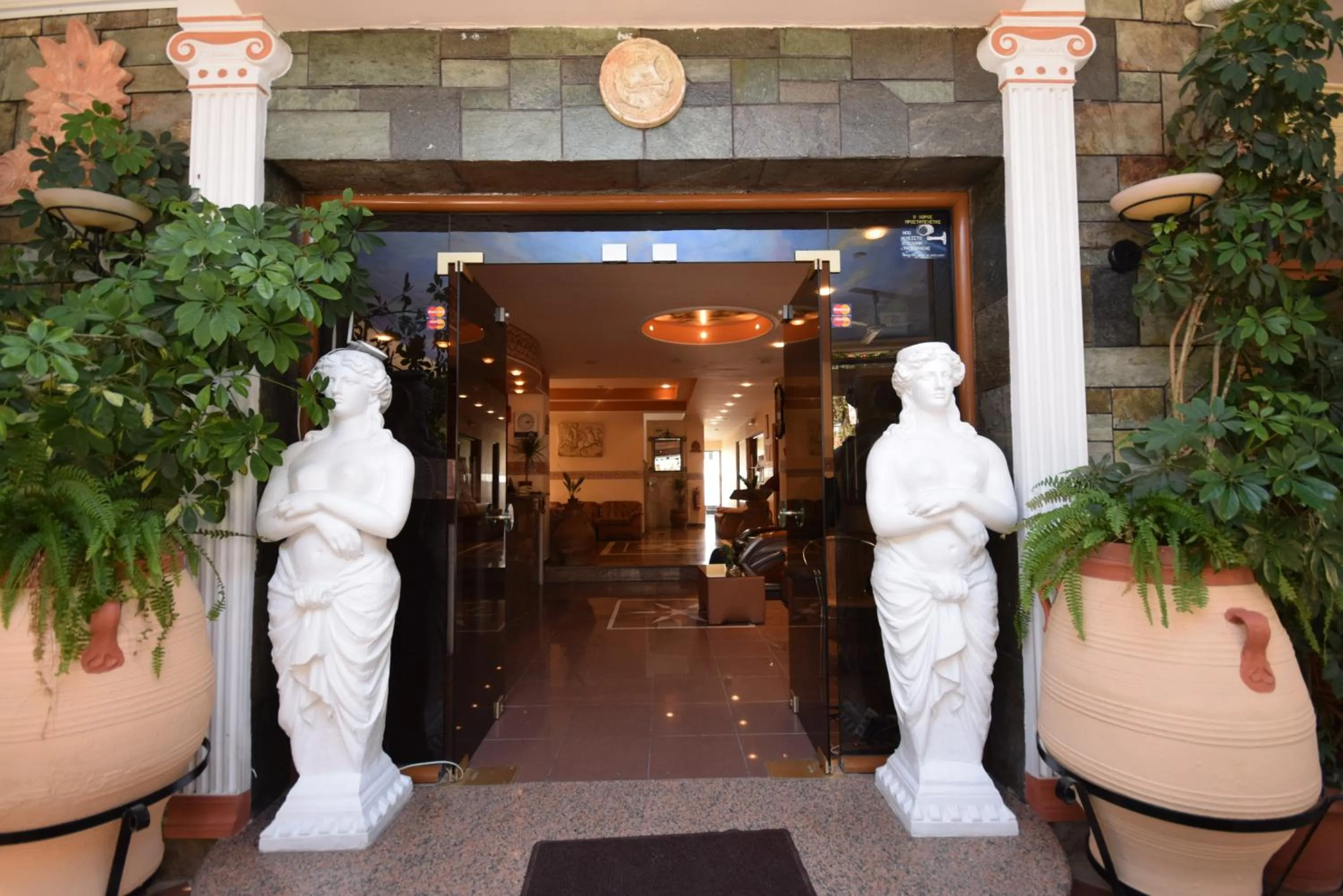 Lobby or reception in Gouvia Hotel